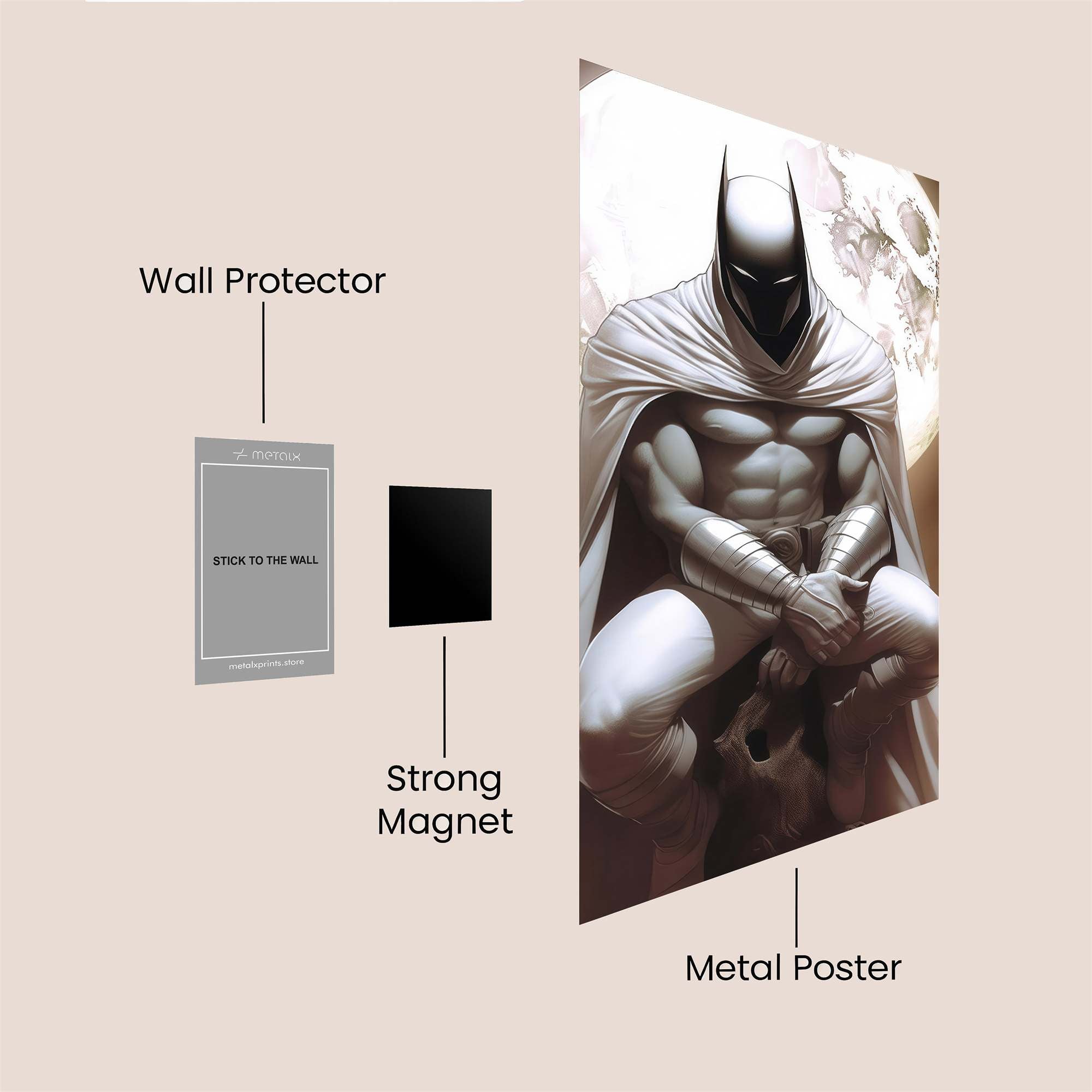 Moonlight Vigil Safe Wall Magnetic / M