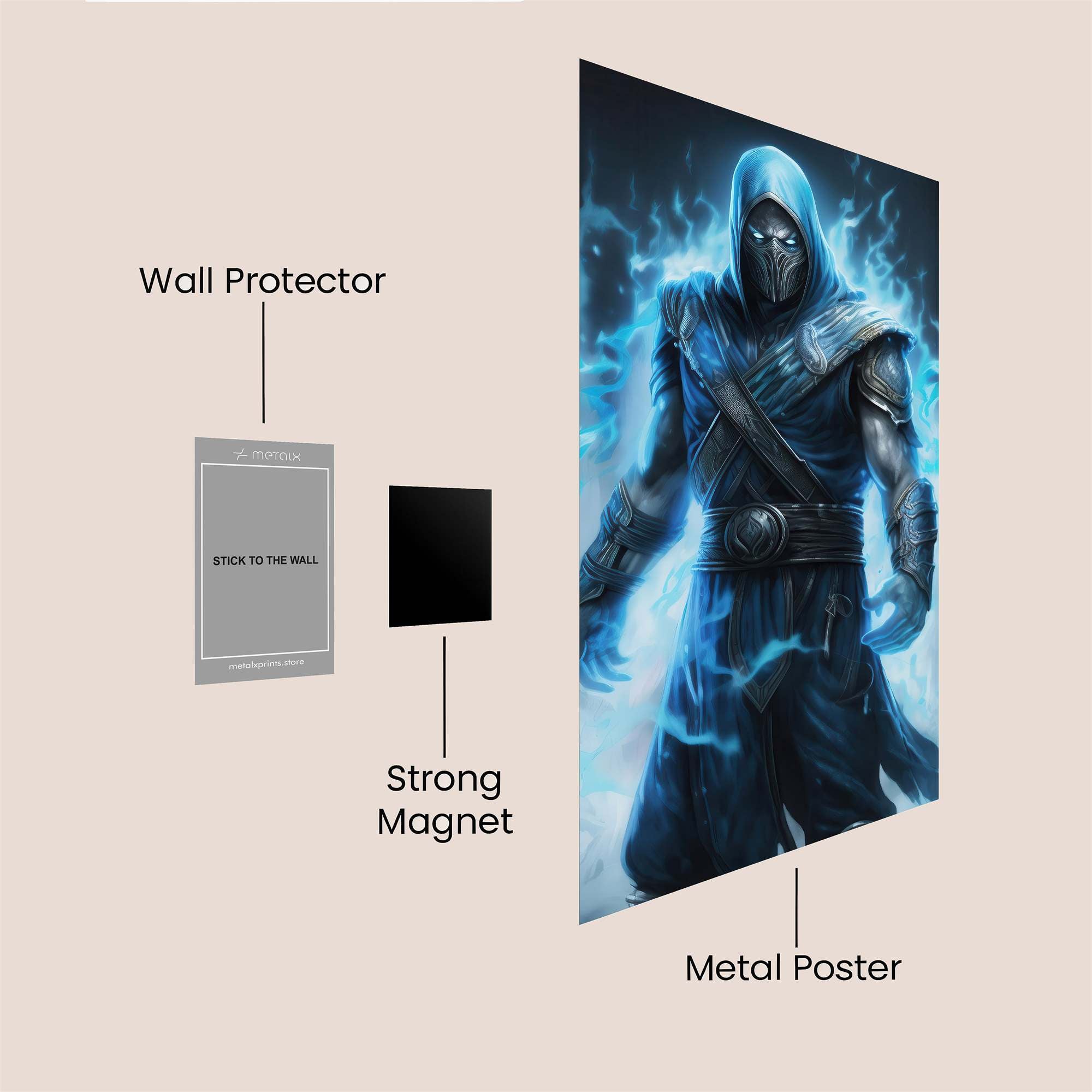 Sub-Zero Chillstorm Safe Wall Magnetic / M