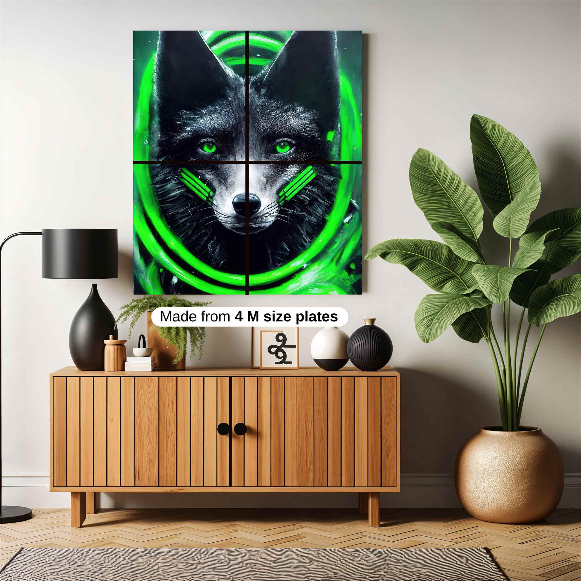 Vivid Vulpine Safe Wall Magnetic / M