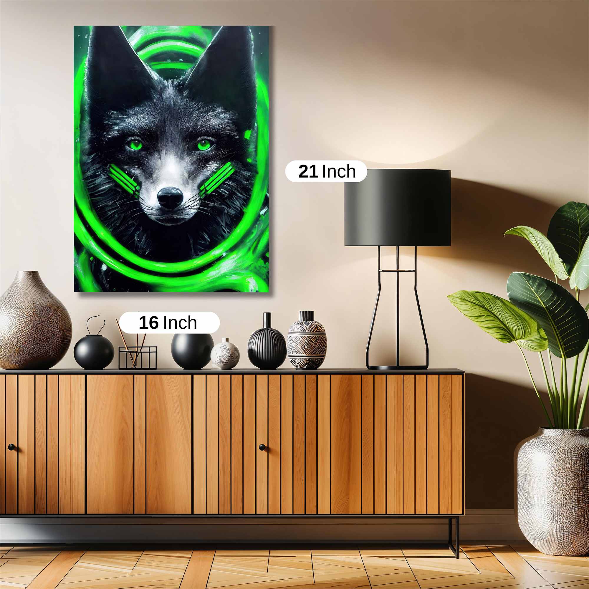 Vivid Vulpine Safe Wall Magnetic / M