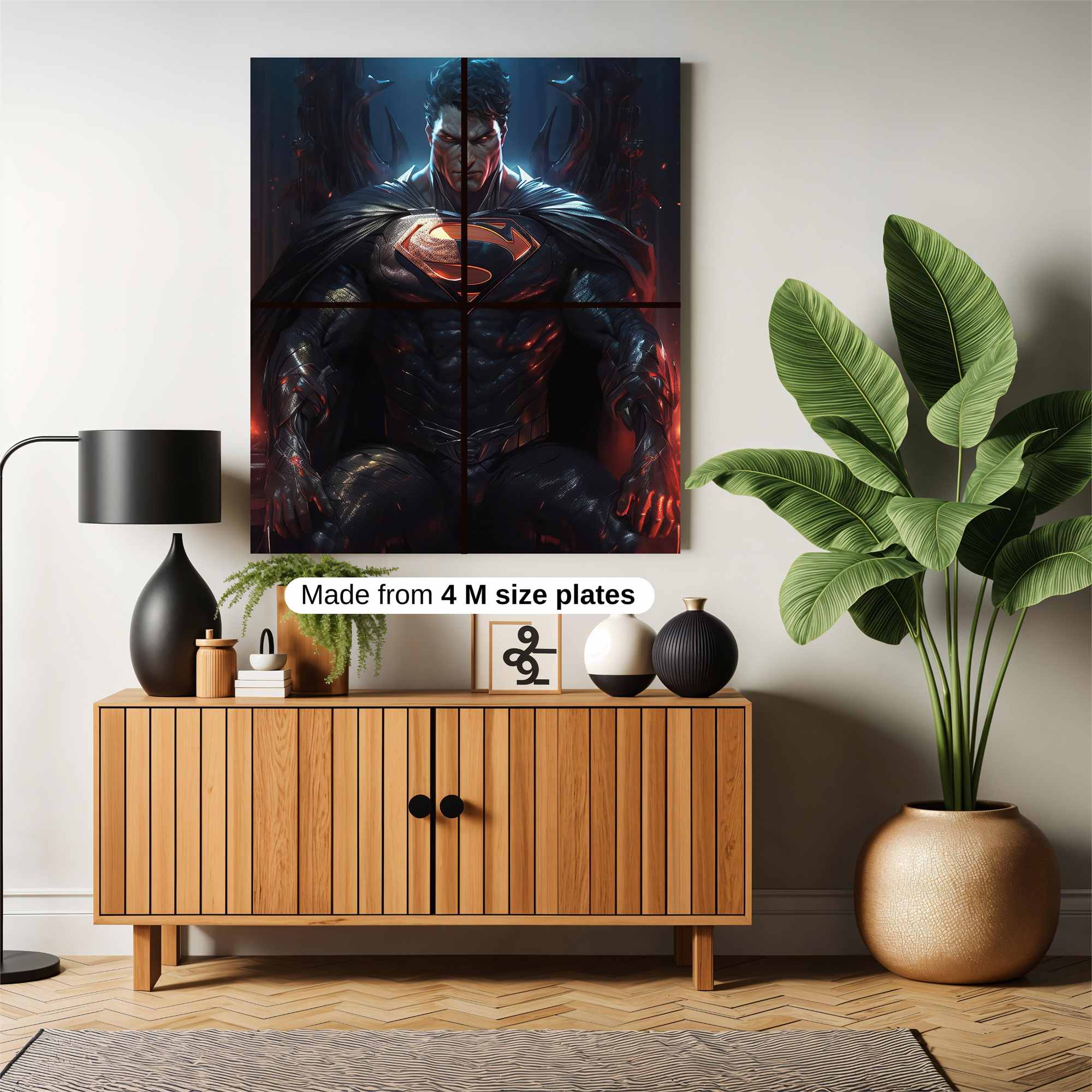Superman Ascendant Safe Wall Magnetic / M