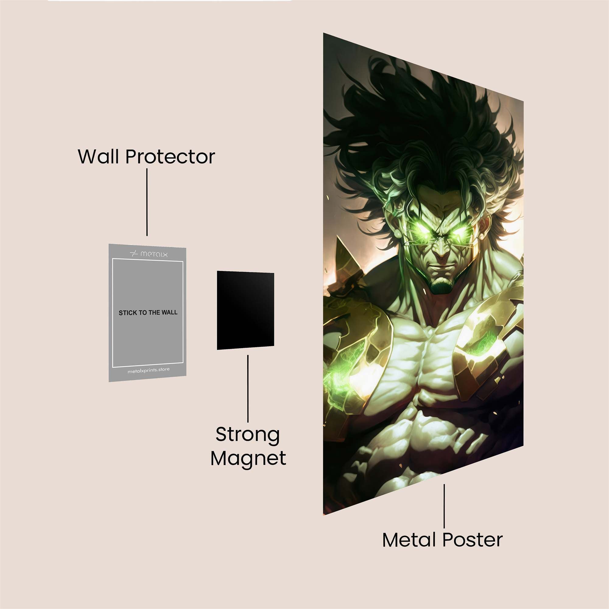 Berserker Radiance Safe Wall Magnetic / M