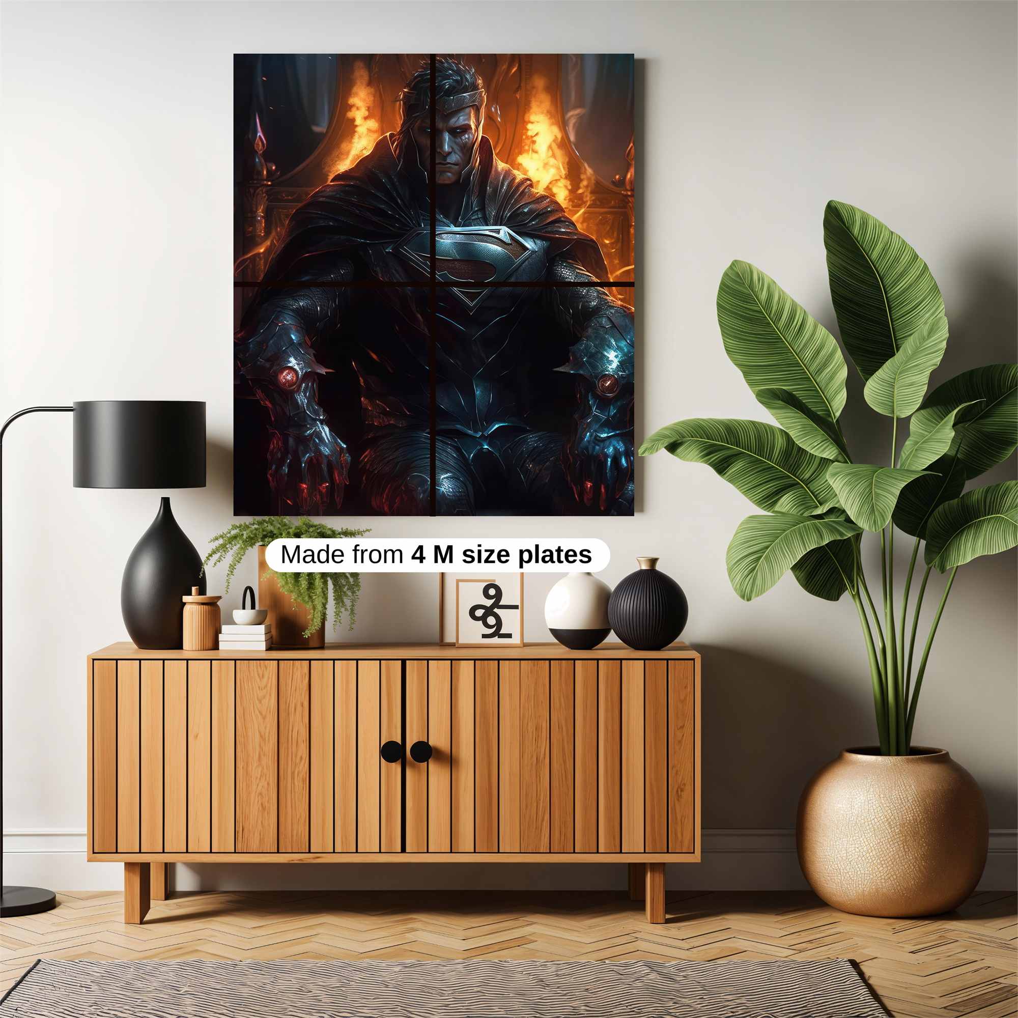 Superman Dominion Safe Wall Magnetic / M