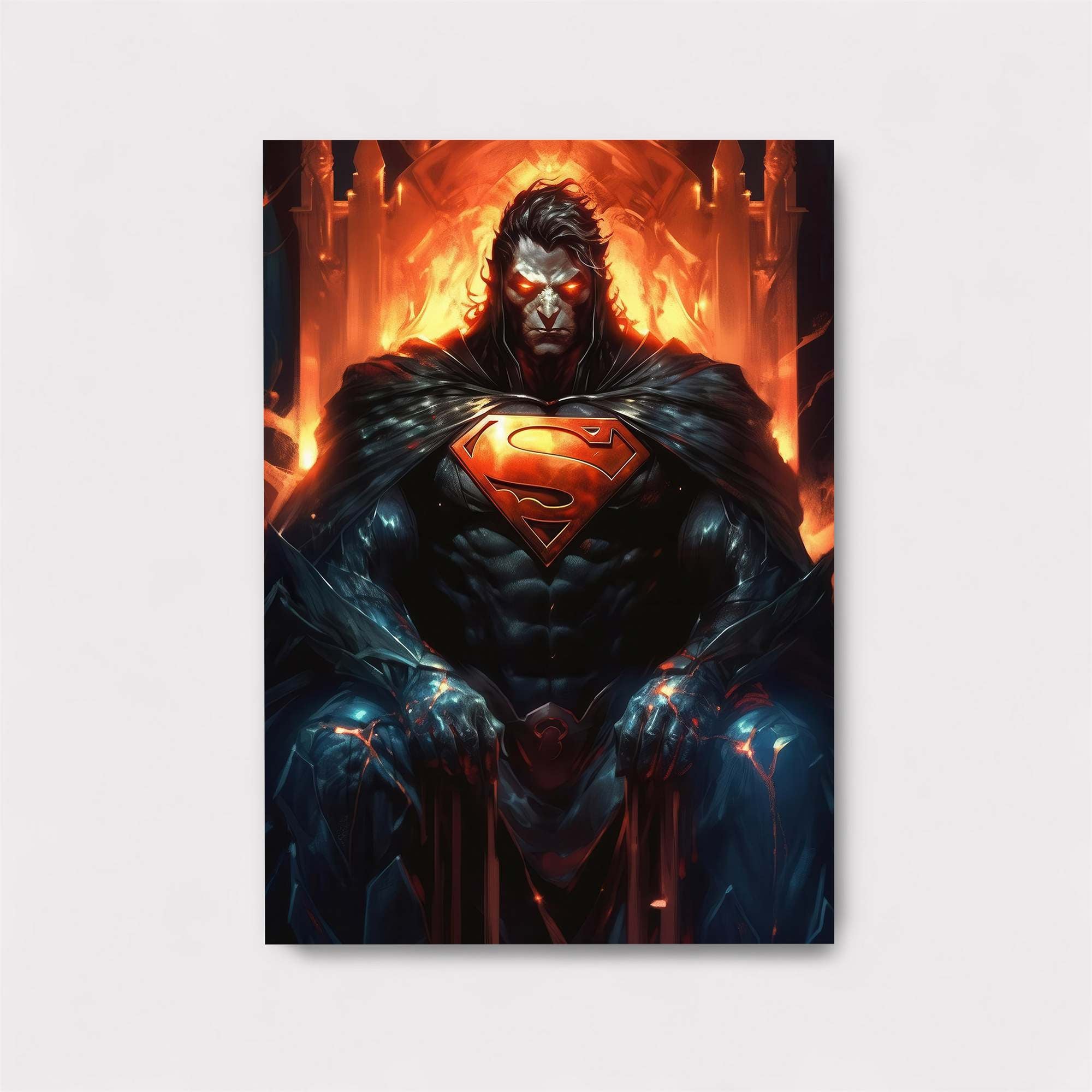 Superman Inferno Safe Wall Magnetic / M