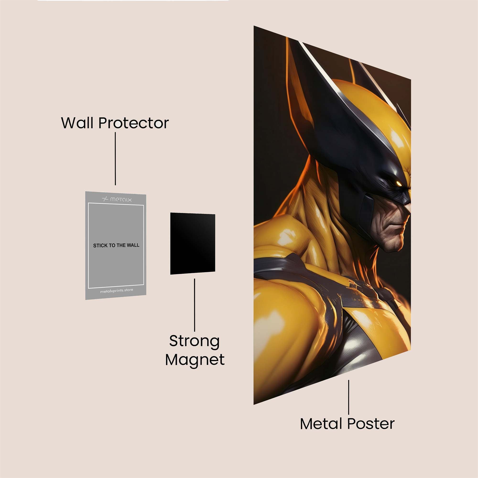 Wolverine Resolute Safe Wall Magnetic / M