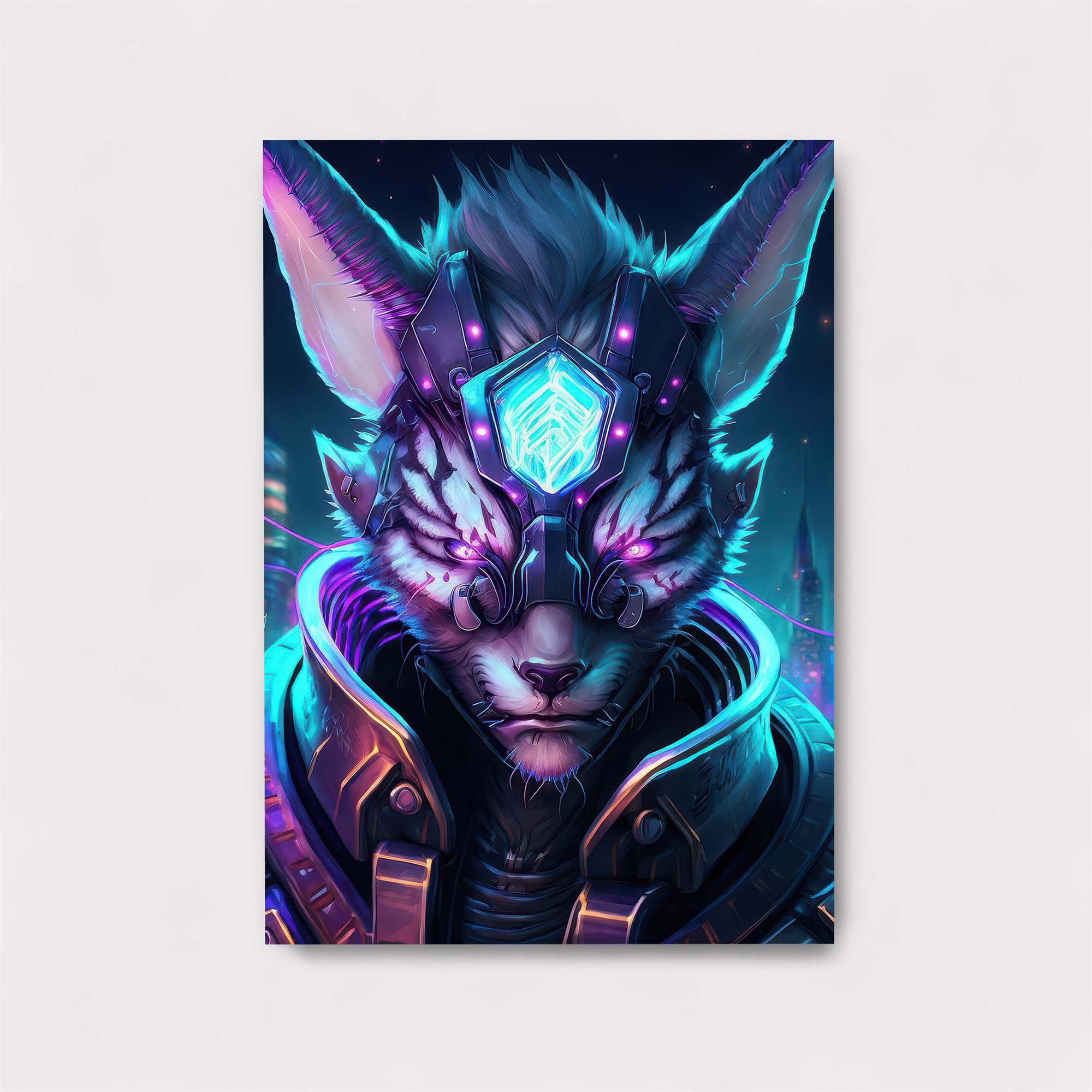 Cyber Feline Safe Wall Magnetic / M