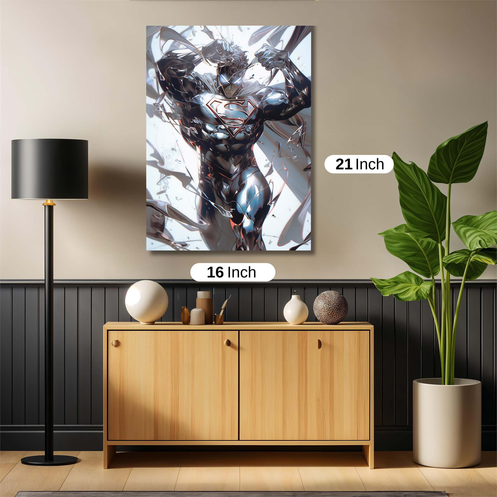 Superman Ascension Safe Wall Magnetic / M