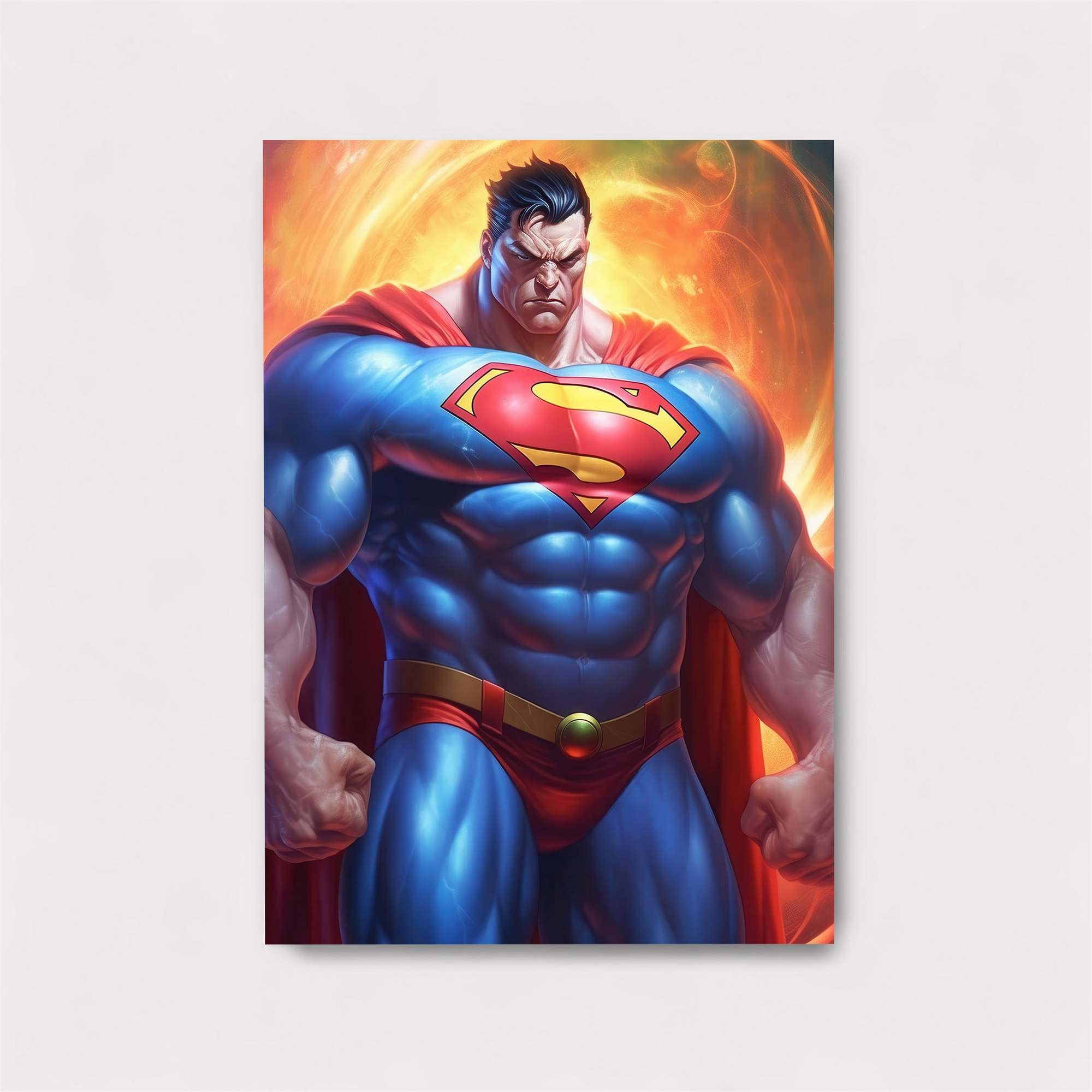 Superman Fury Safe Wall Magnetic / M