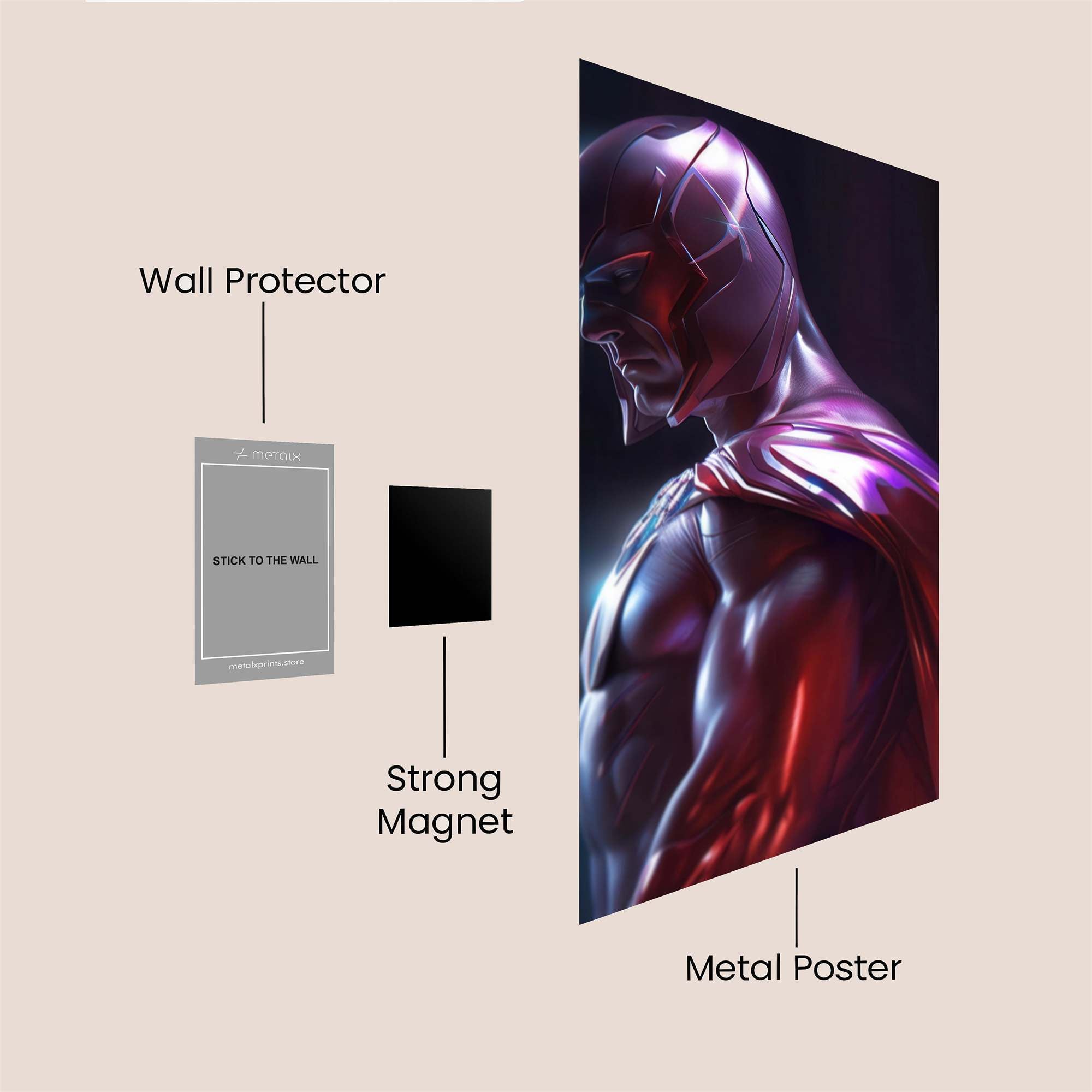 Magneto Majesty Safe Wall Magnetic / M