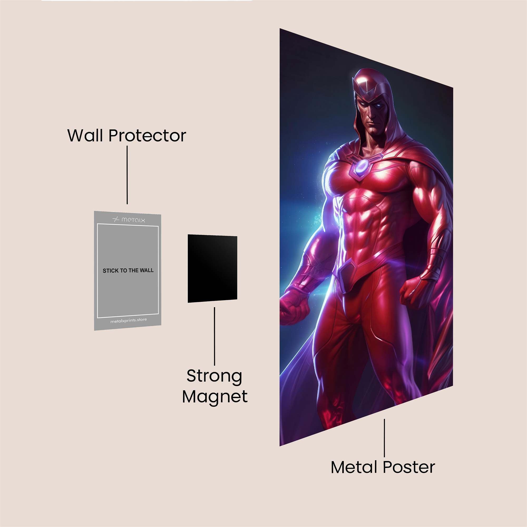 Magneto Majesty Safe Wall Magnetic / M