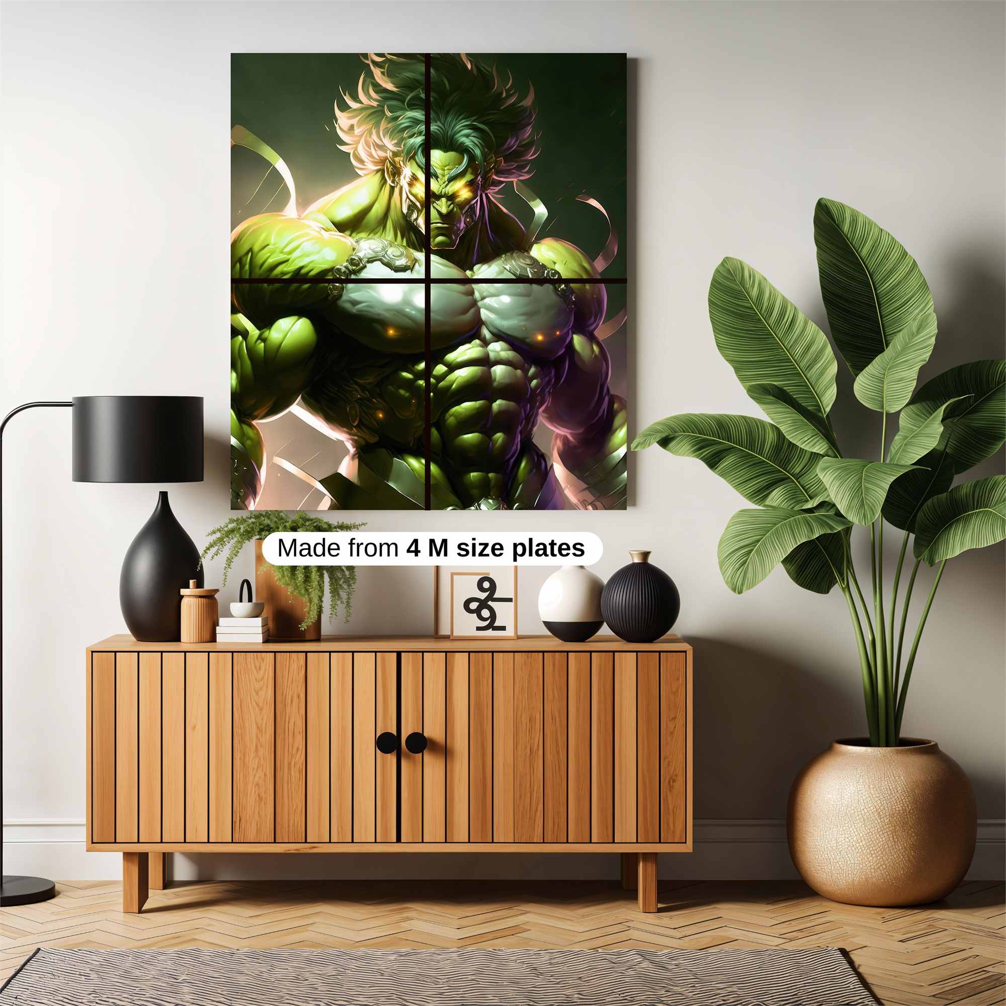 Hulk Fury Safe Wall Magnetic / M