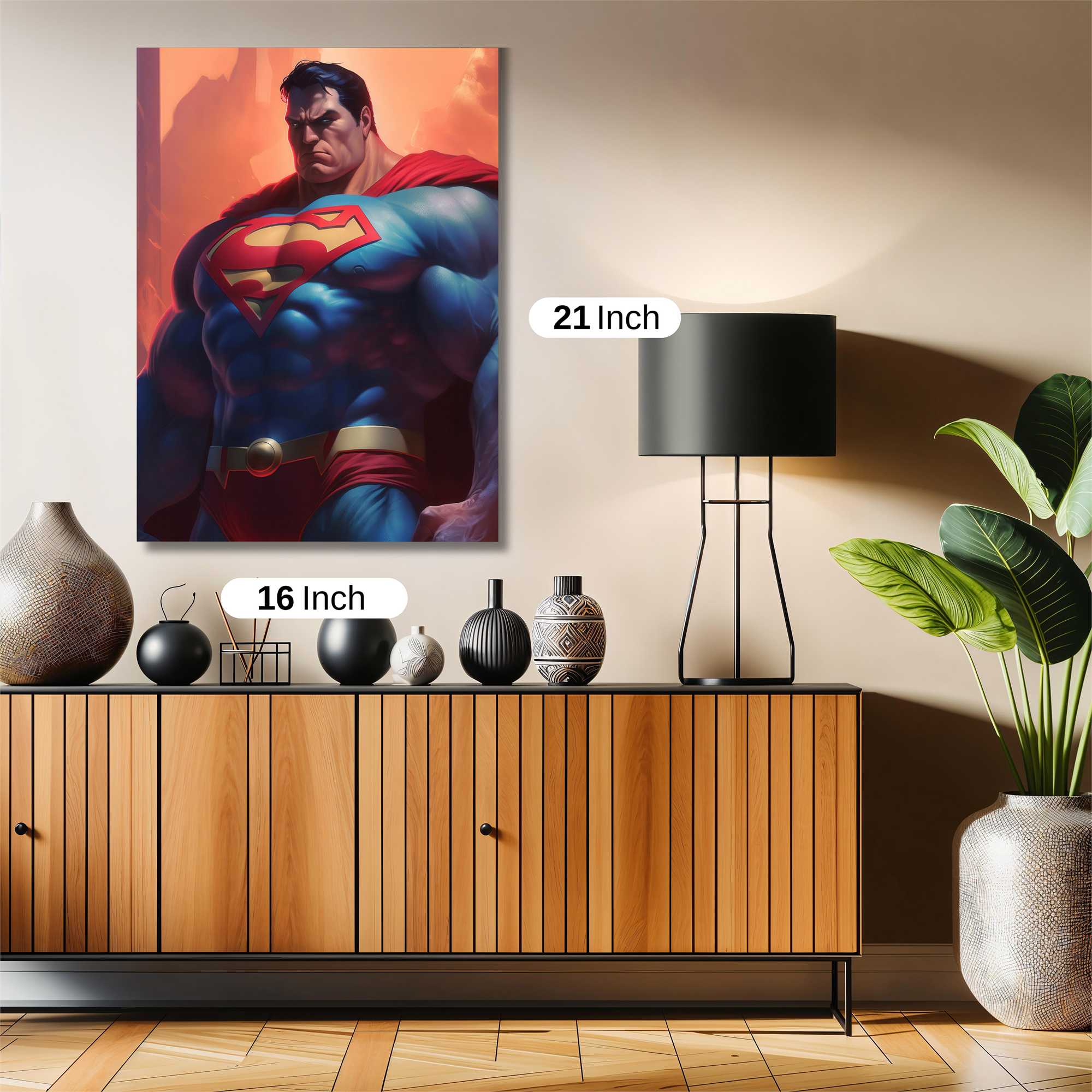 Superman Resolute Safe Wall Magnetic / M