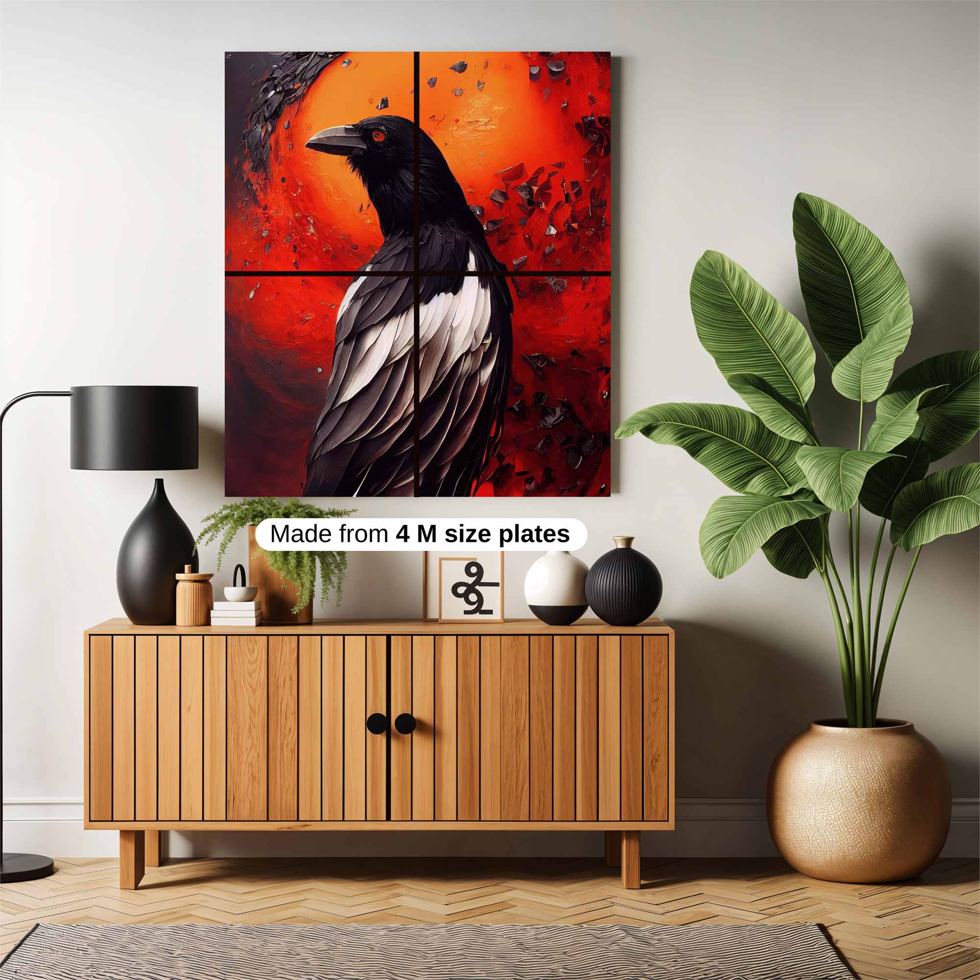 Raven Resurgence Safe Wall Magnetic / M