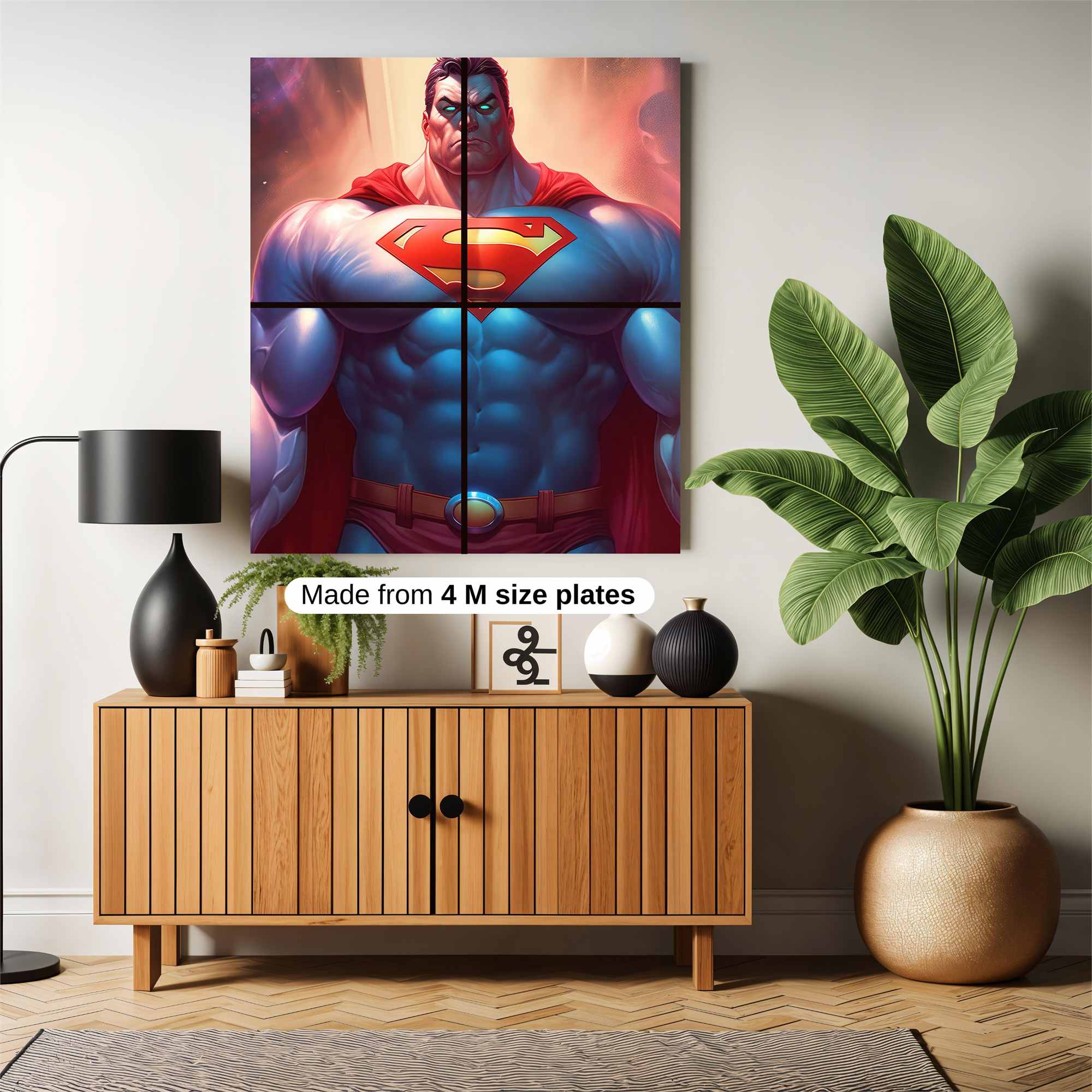 Superman Valor Safe Wall Magnetic / M