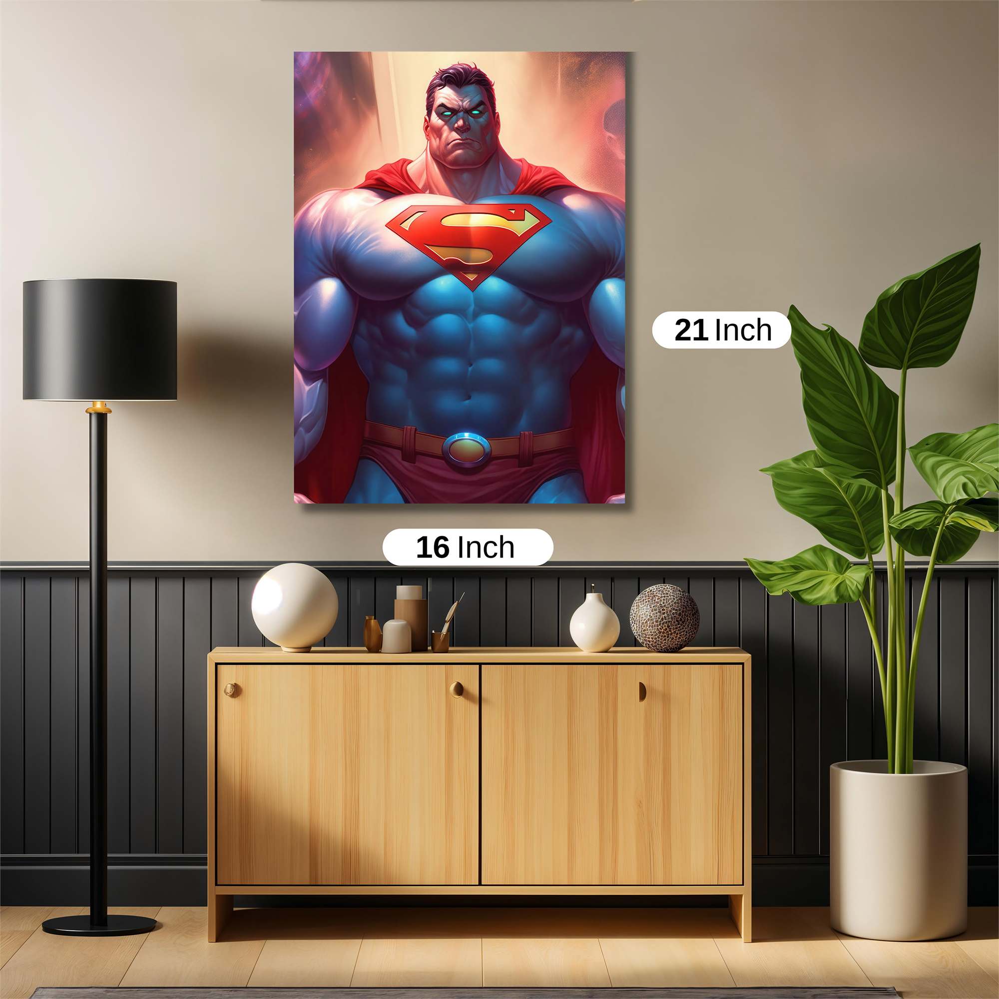 Superman Valor Safe Wall Magnetic / M