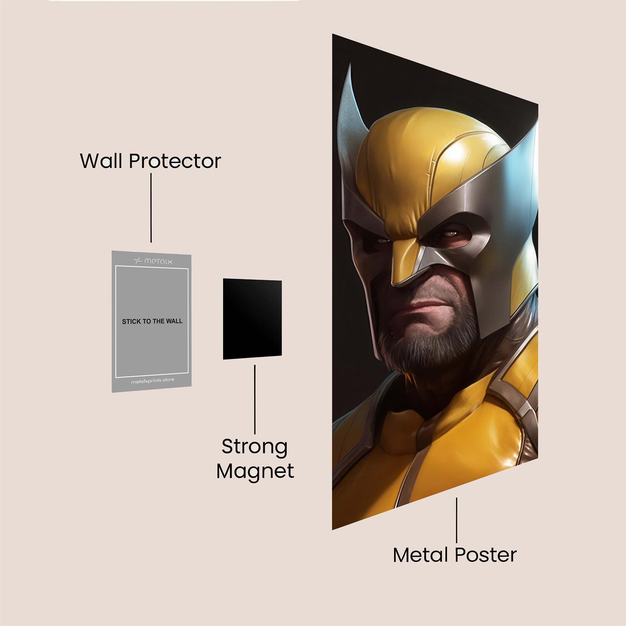 Wolverine Resolve Safe Wall Magnetic / M