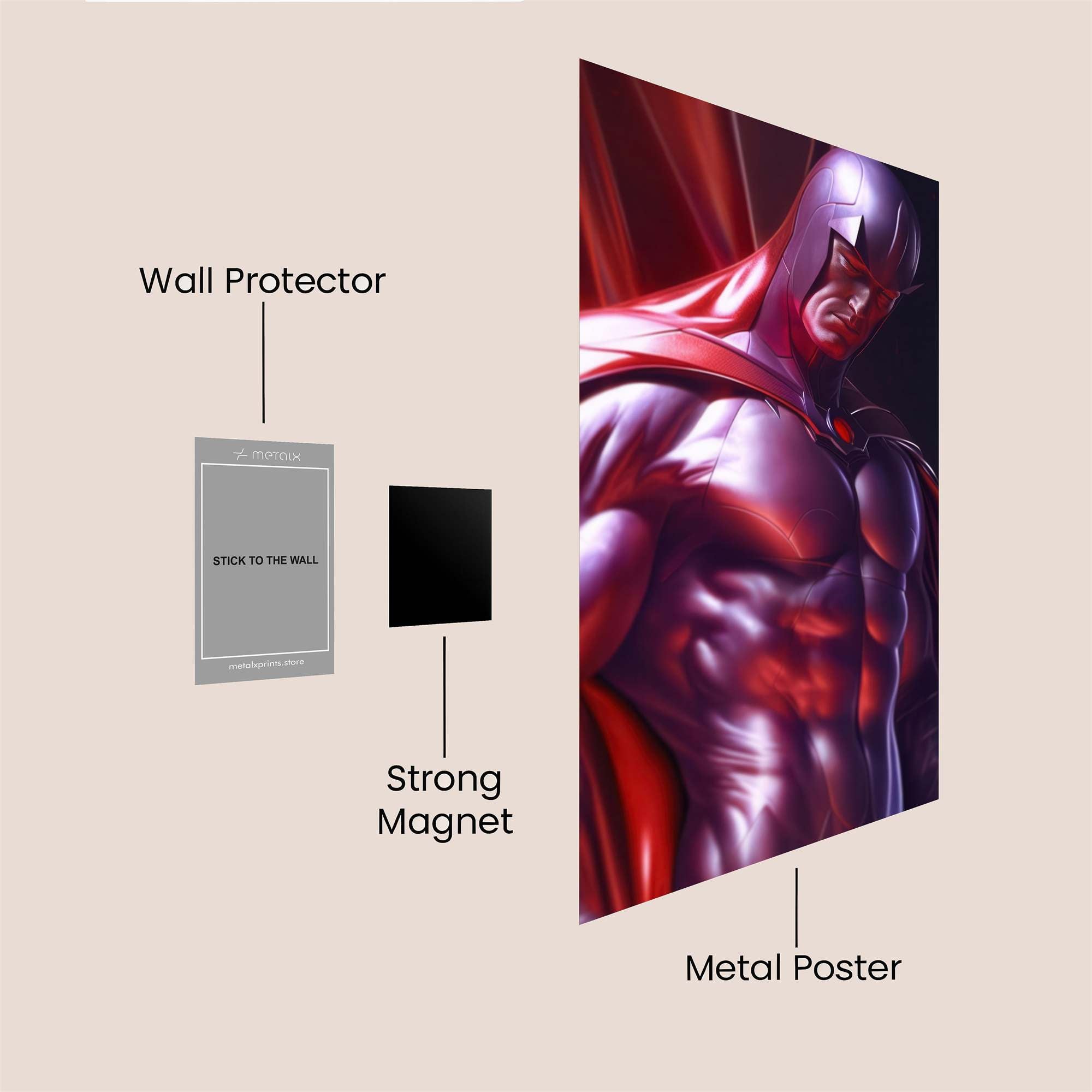 Magneto Majesty Safe Wall Magnetic / M