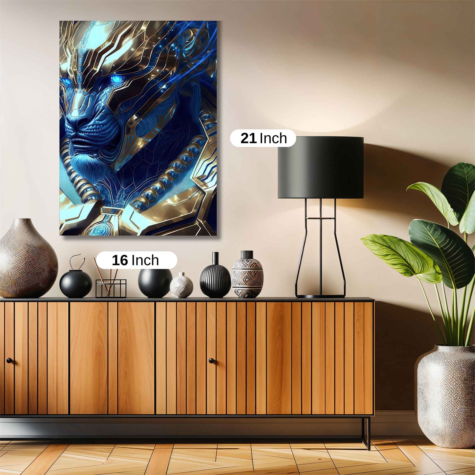 Cyber Feline Safe Wall Magnetic / M