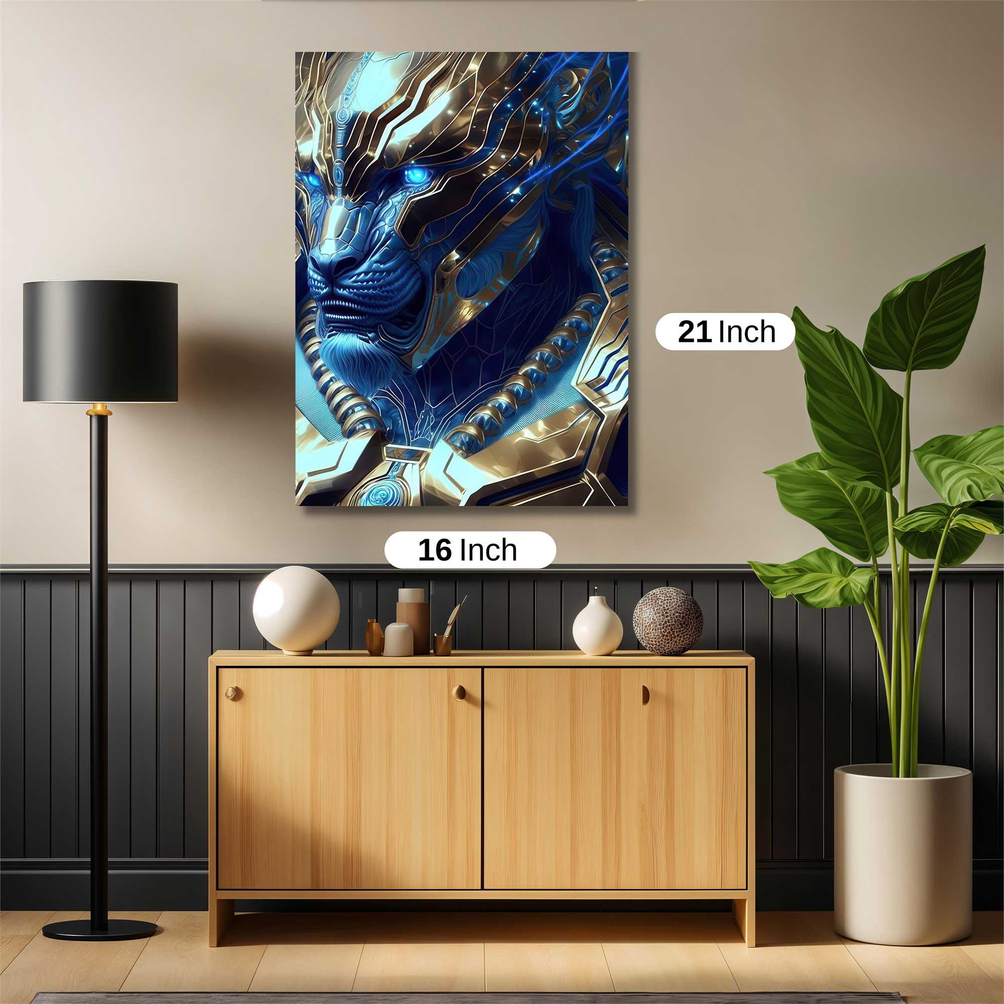 Cyber Feline Safe Wall Magnetic / M