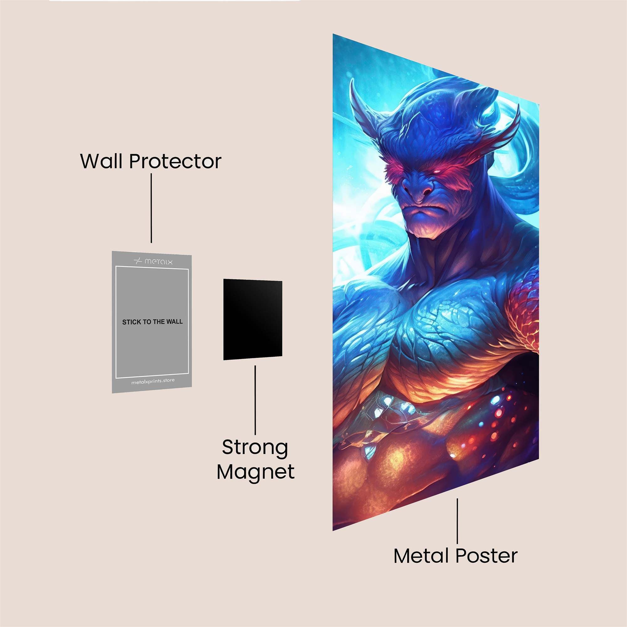 Mythic Intensity Safe Wall Magnetic / M