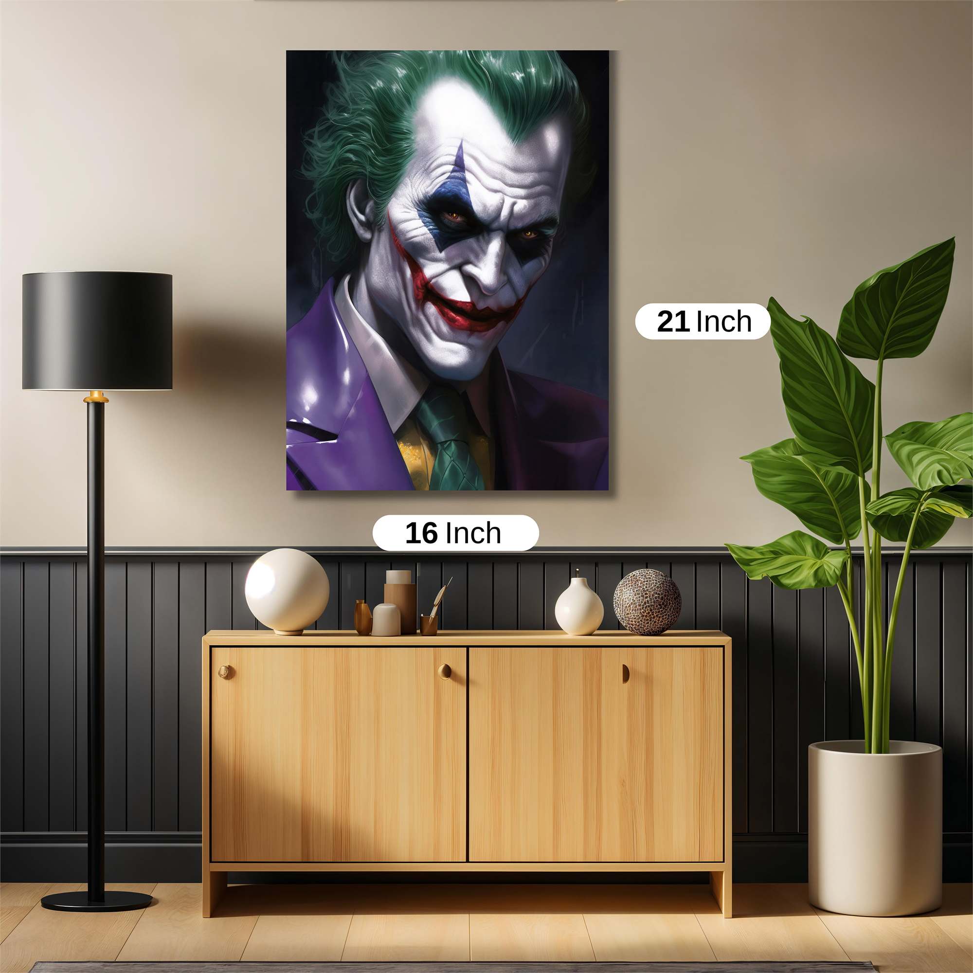 Joker Menace Safe Wall Magnetic / M