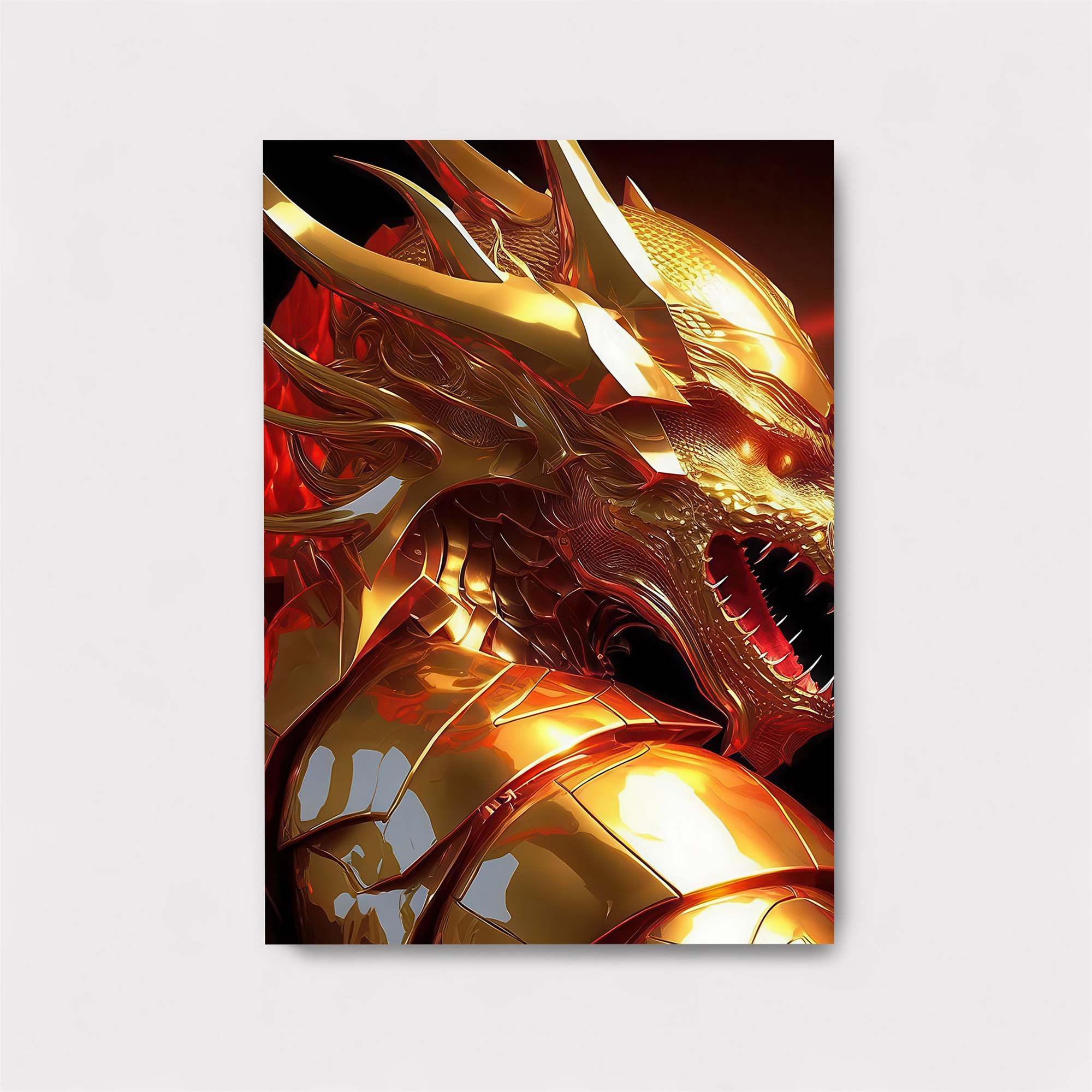 Golden Ferocity Safe Wall Magnetic / M