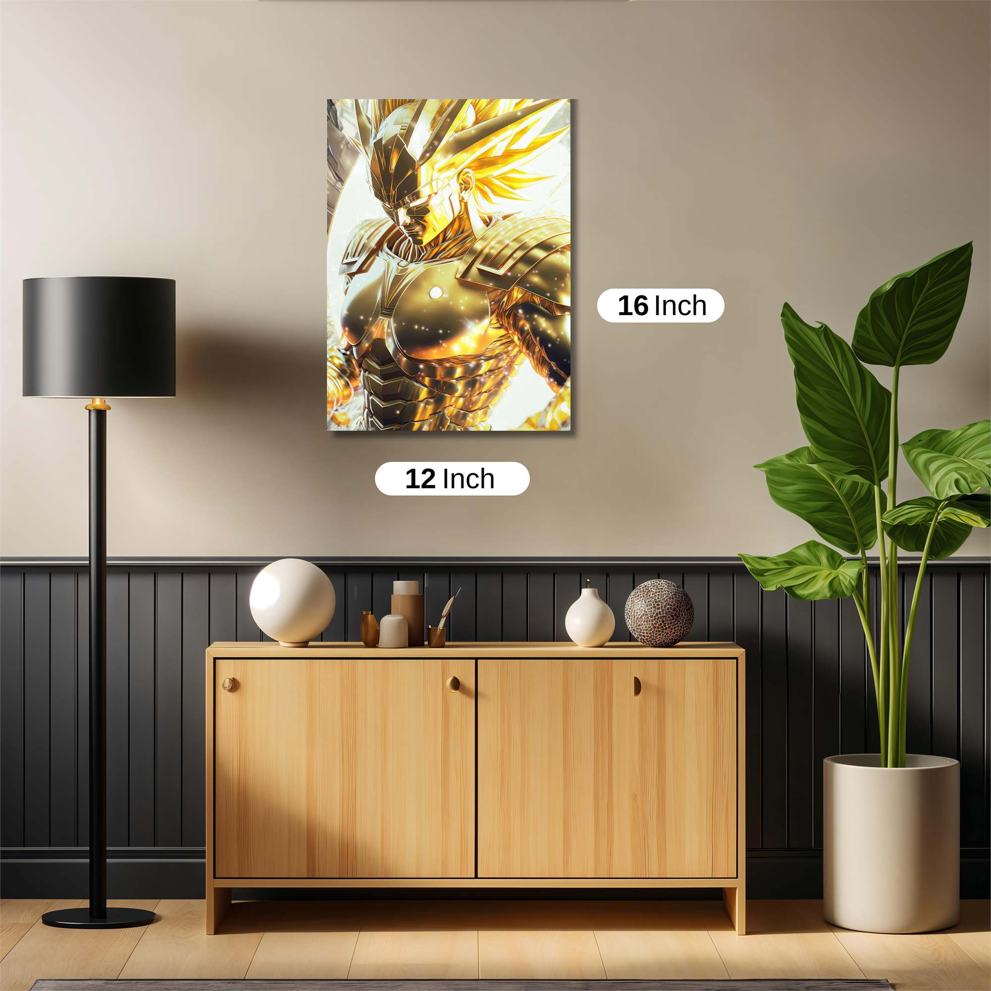 Golden Ascendancy Safe Wall Magnetic / M