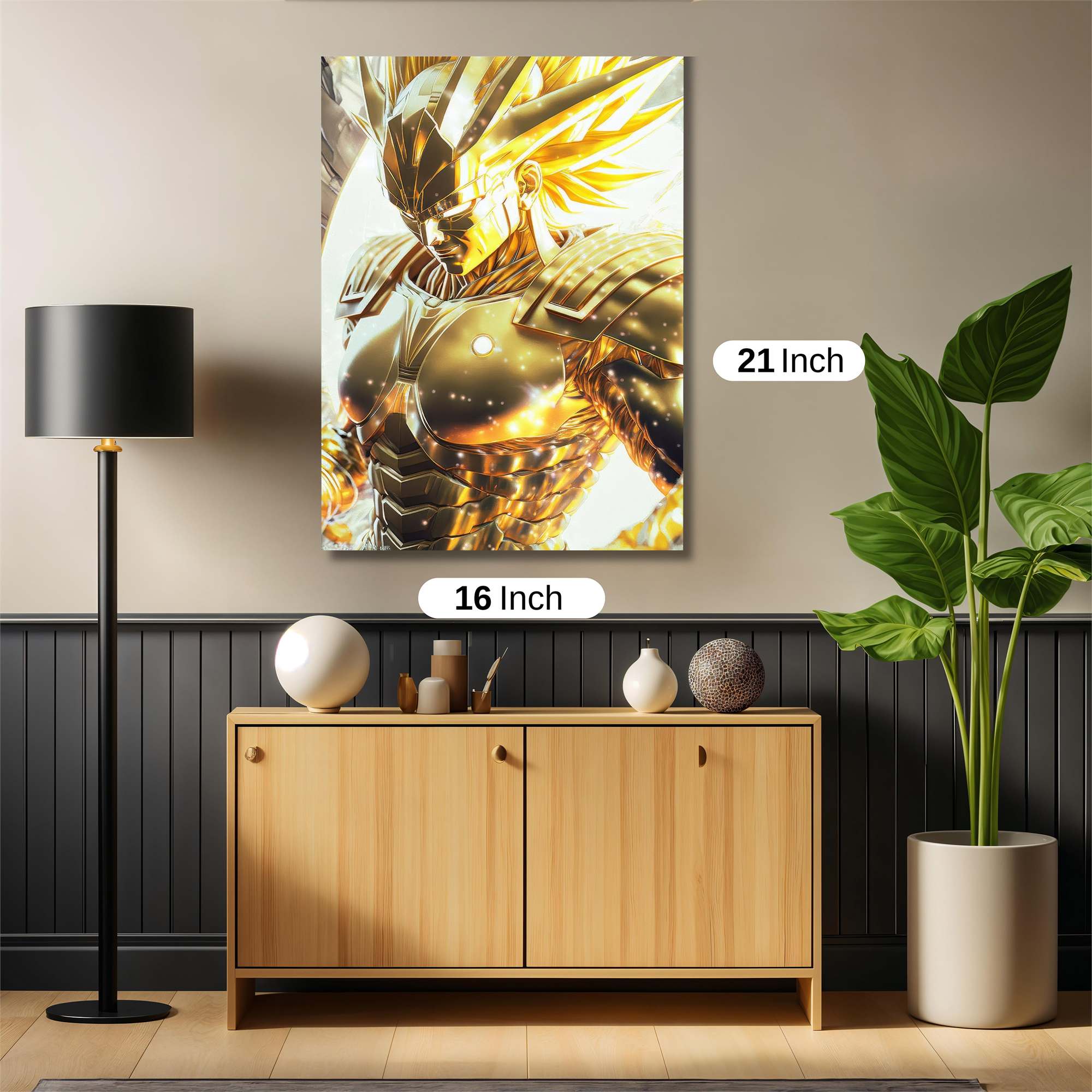 Golden Ascendancy Safe Wall Magnetic / M