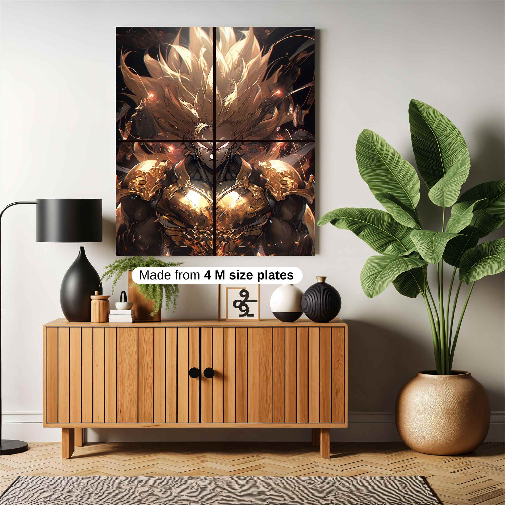 Golden Fury Safe Wall Magnetic / M