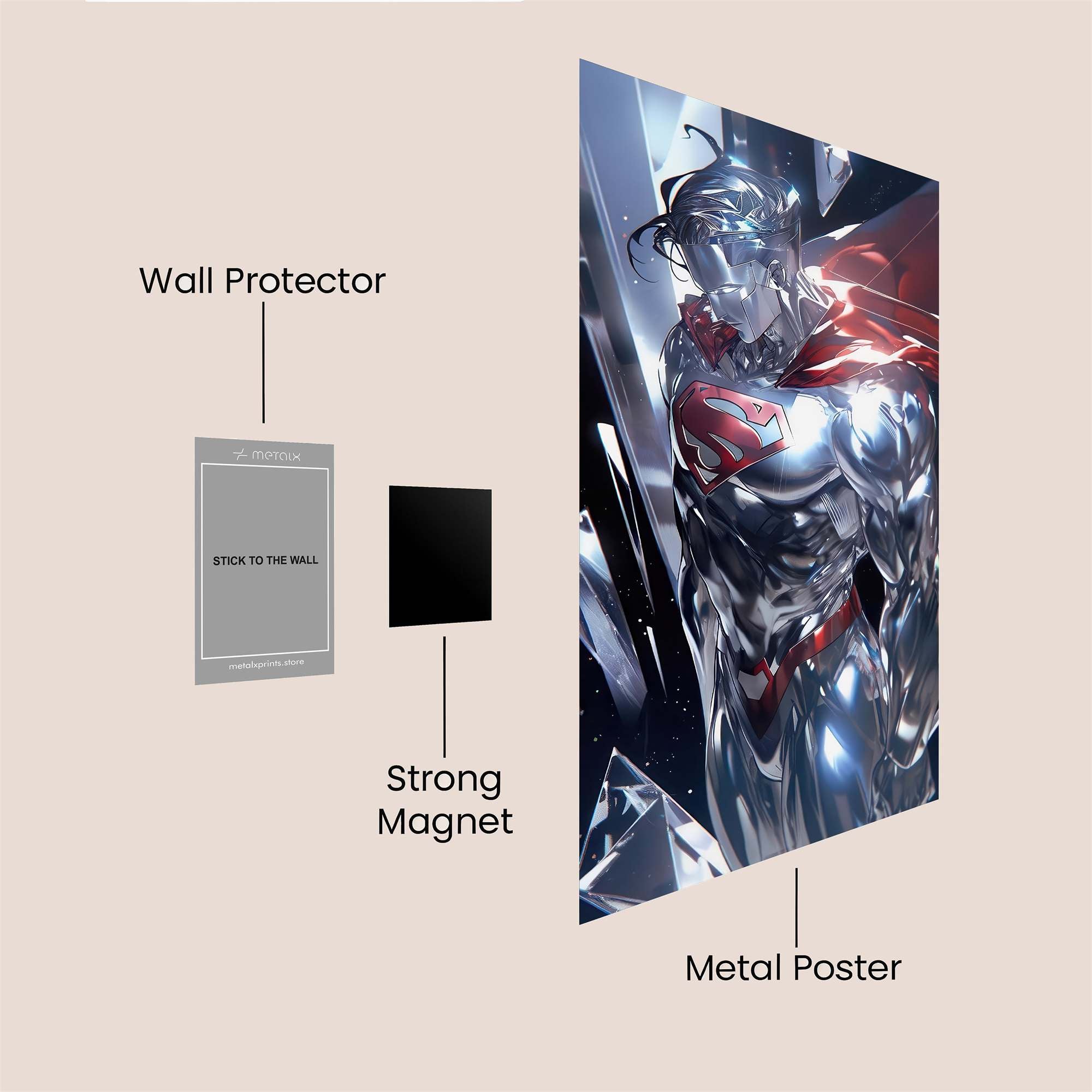Steel Resolve Safe Wall Magnetic / M