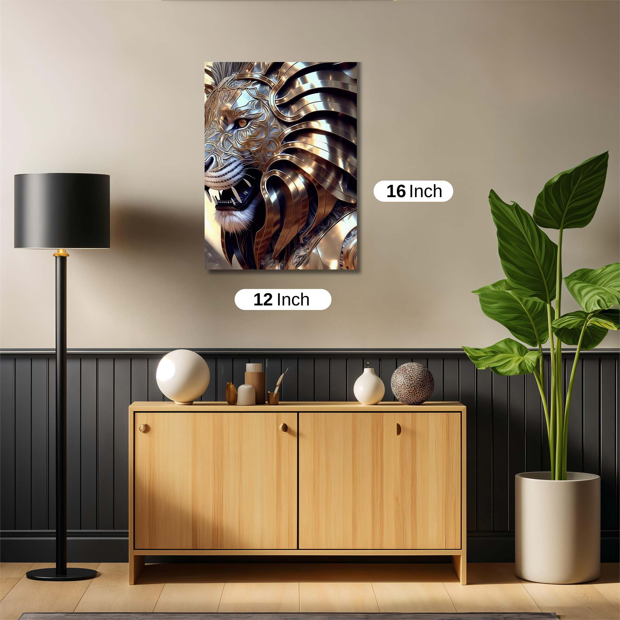 Metallic Majesty Safe Wall Magnetic / M