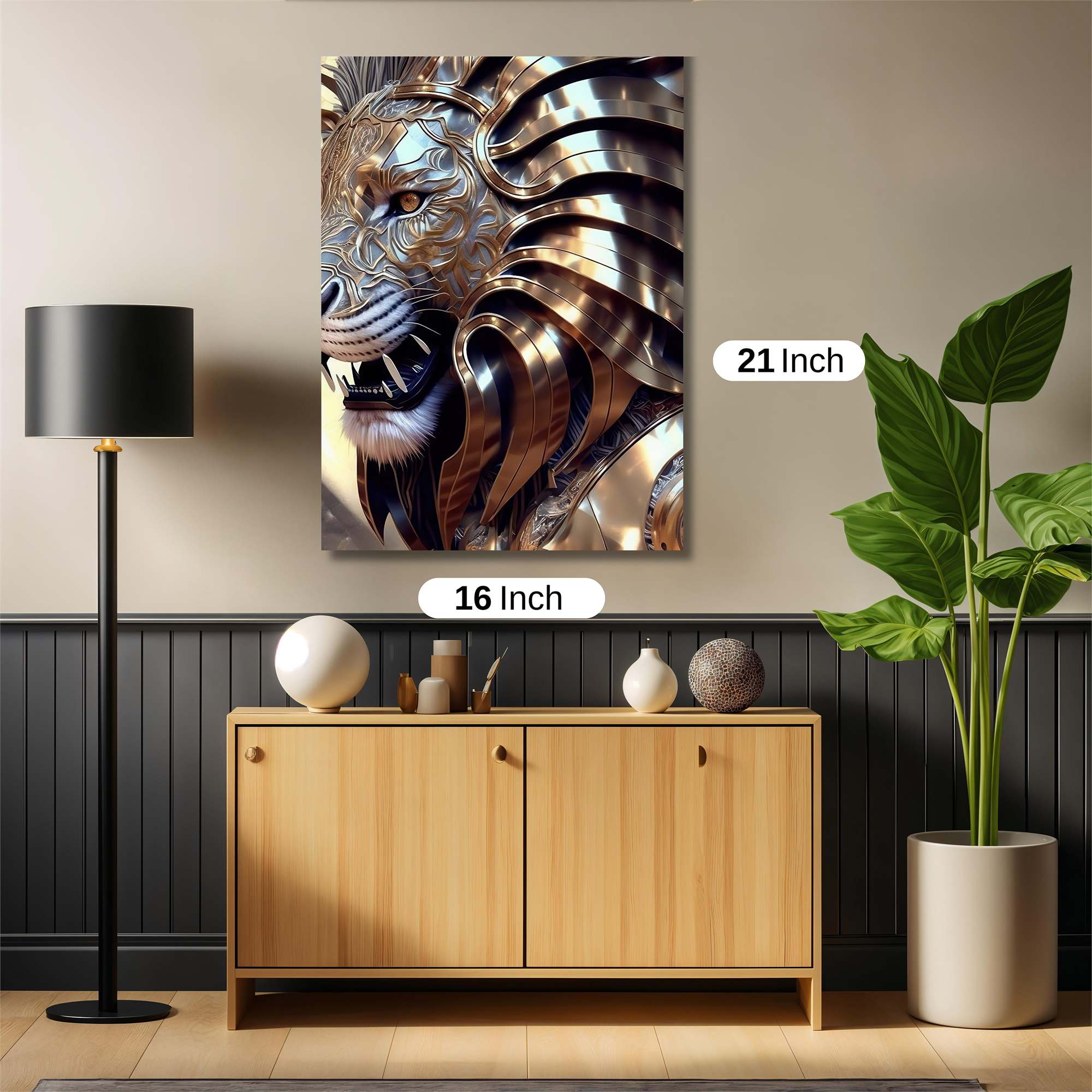 Metallic Majesty Safe Wall Magnetic / M