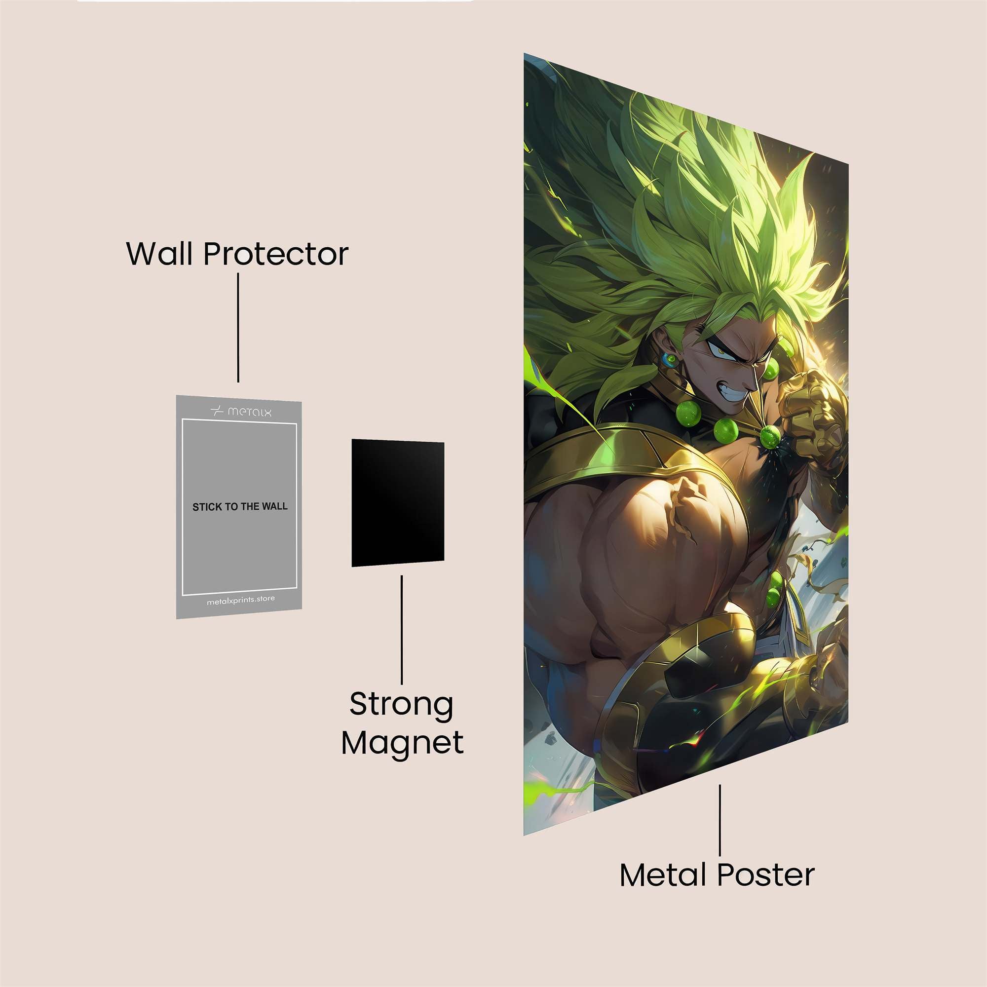 Warrior Frenzy Safe Wall Magnetic / M