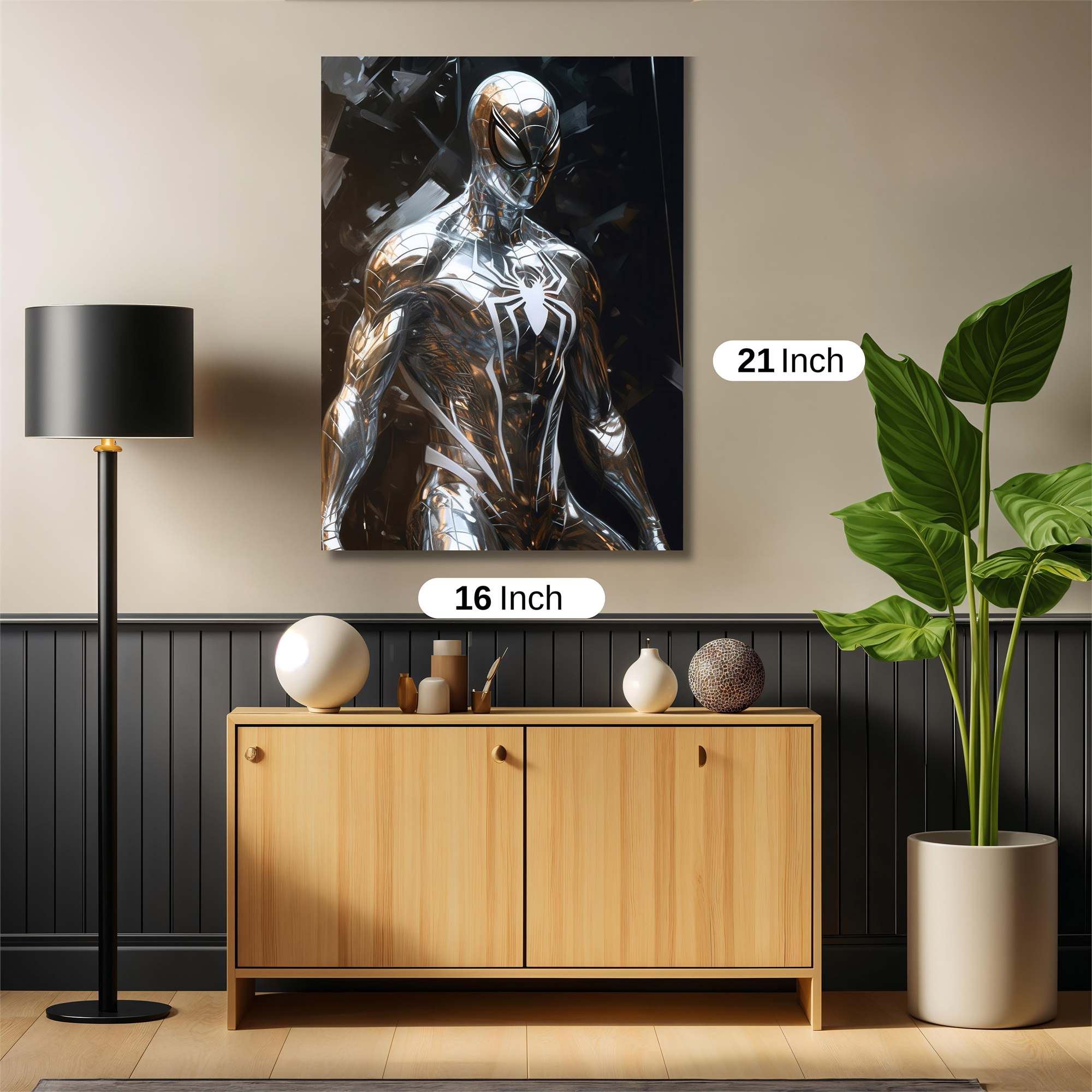 Chrome Sentinel Safe Wall Magnetic / M