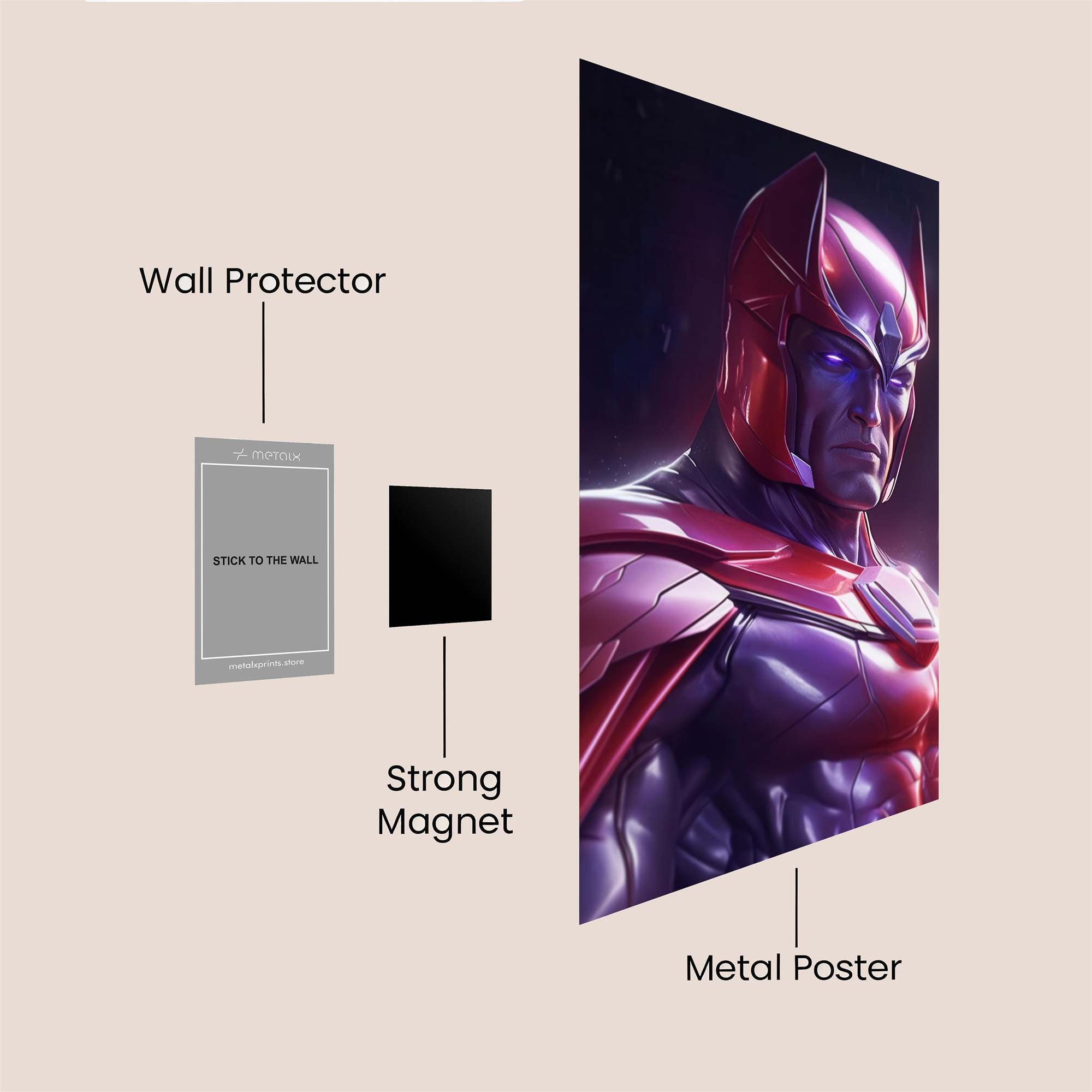 Magneto Majesty Safe Wall Magnetic / M