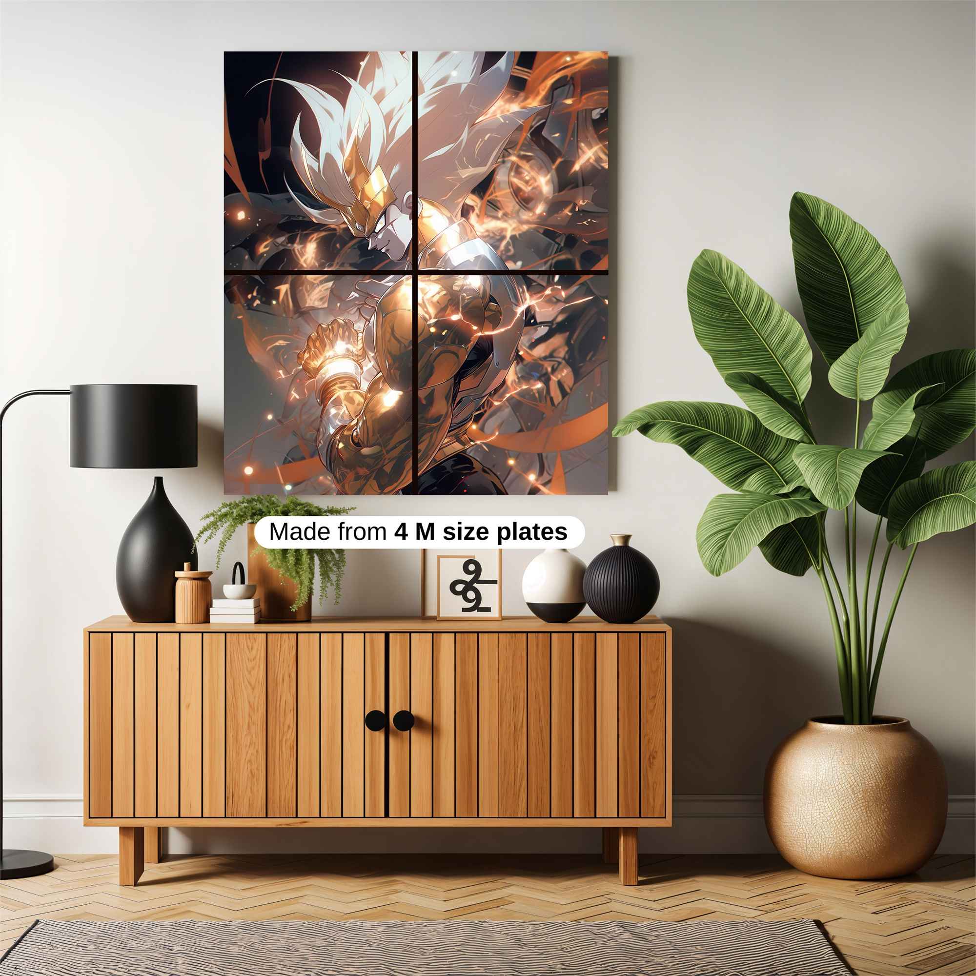 Saiyan Ascension Safe Wall Magnetic / M