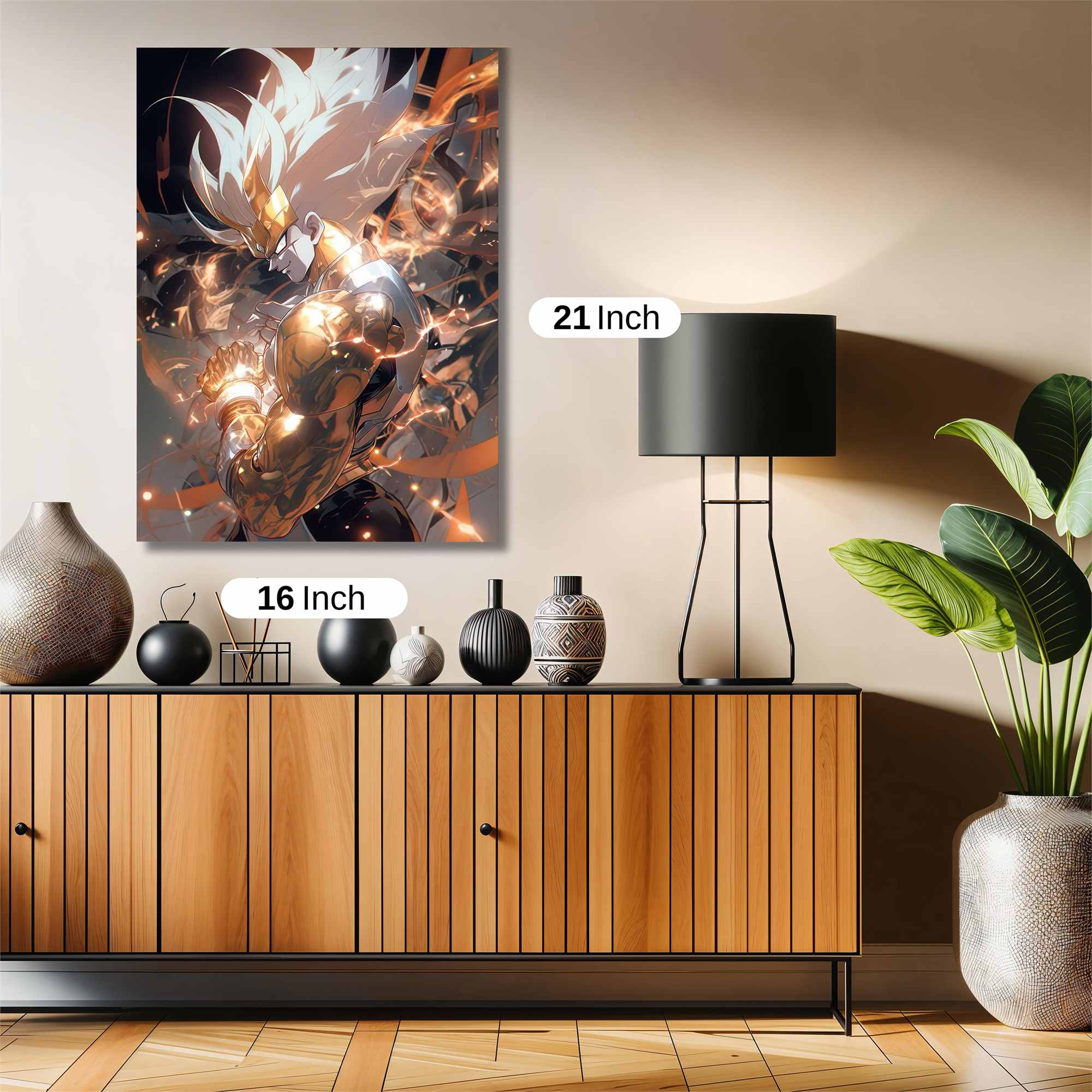 Saiyan Ascension Safe Wall Magnetic / M