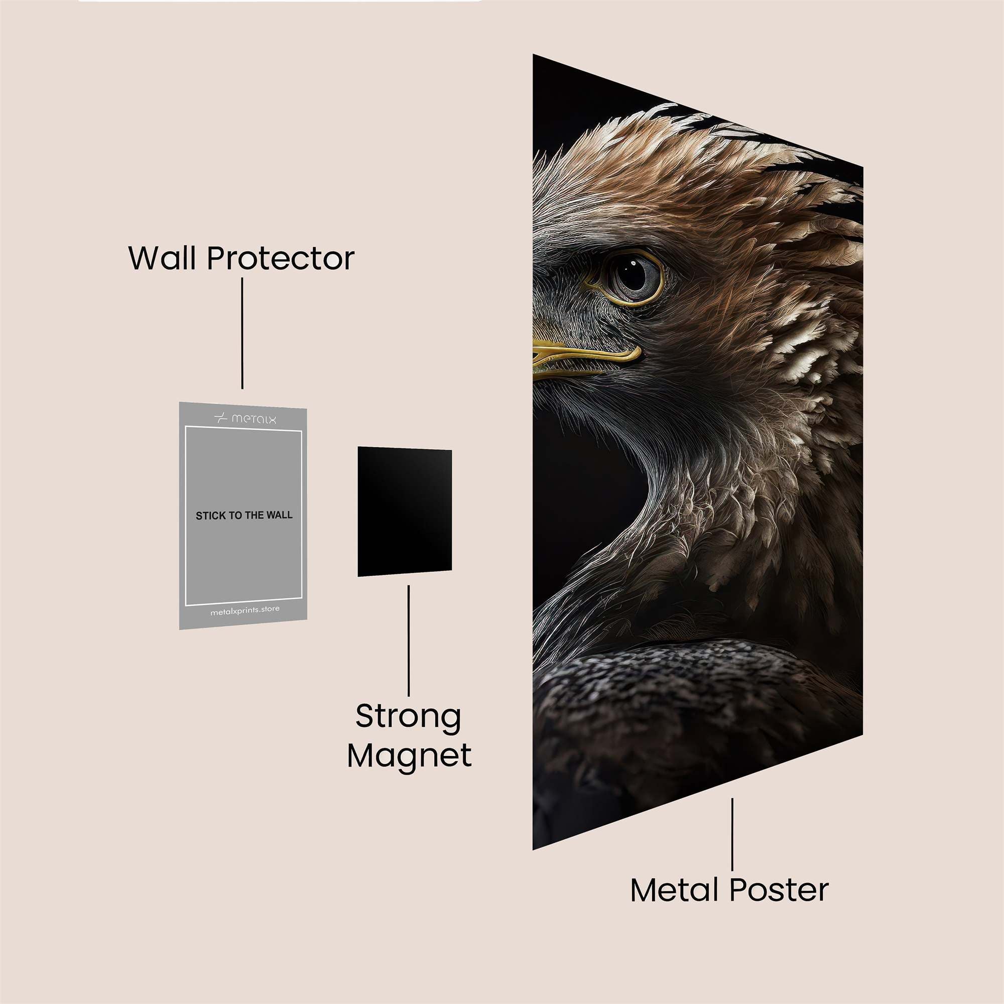 Eagle Majesty Safe Wall Magnetic / M