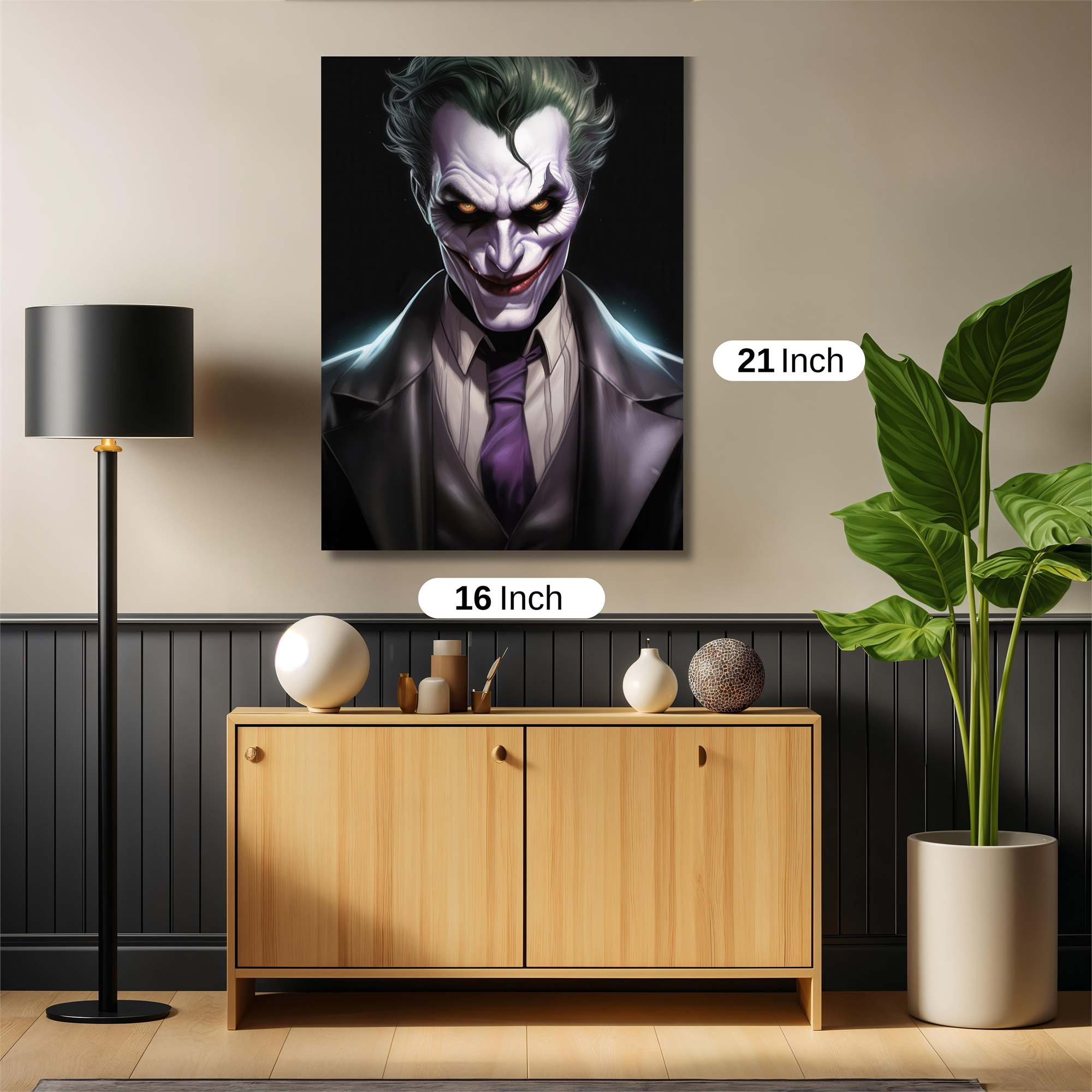 Joker Menace Safe Wall Magnetic / M