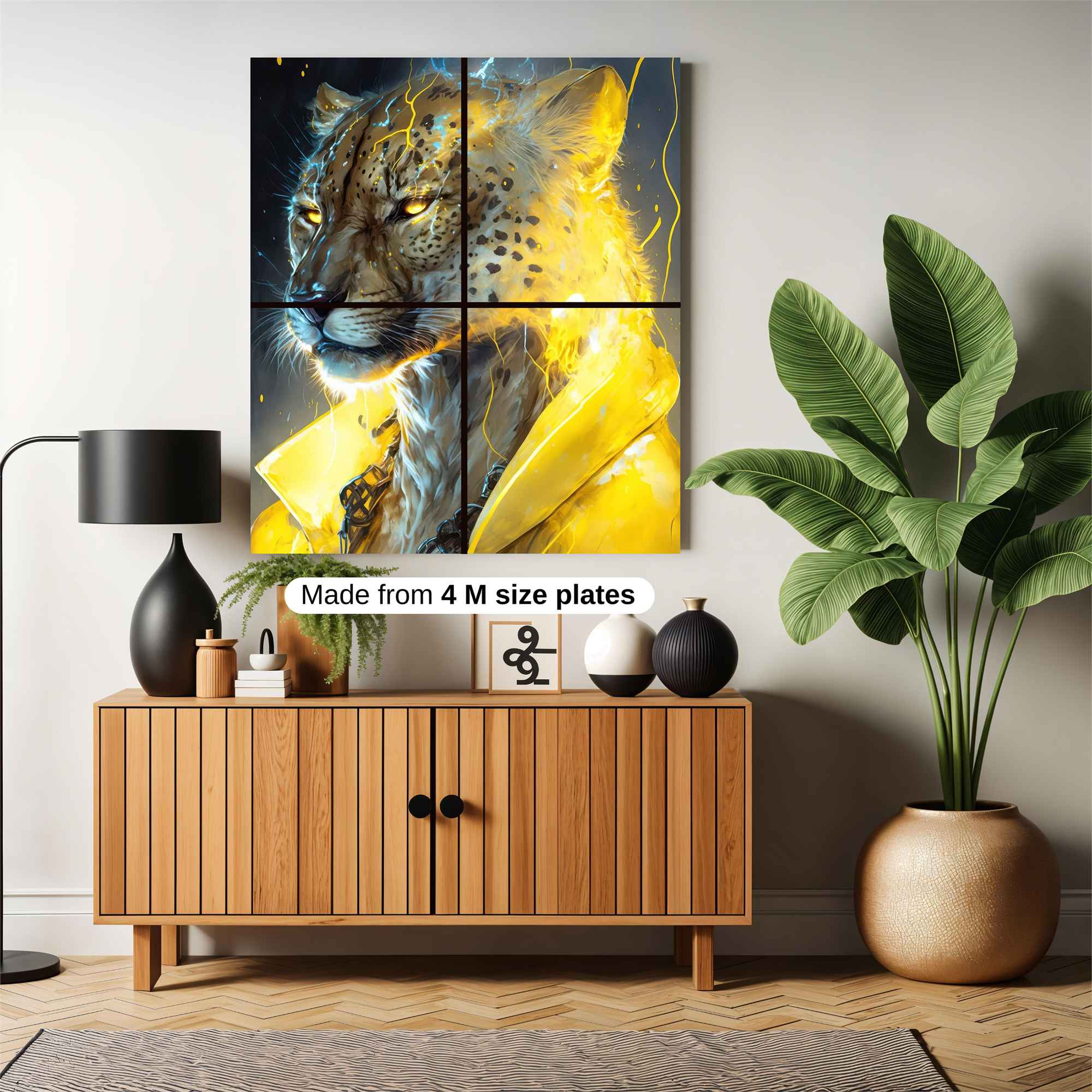 Lightning Feline Safe Wall Magnetic / M