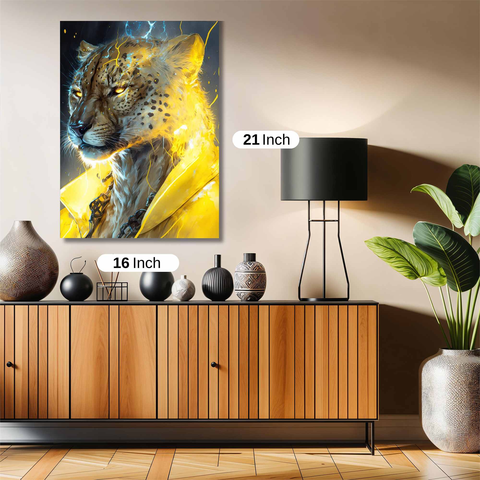 Lightning Feline Safe Wall Magnetic / M