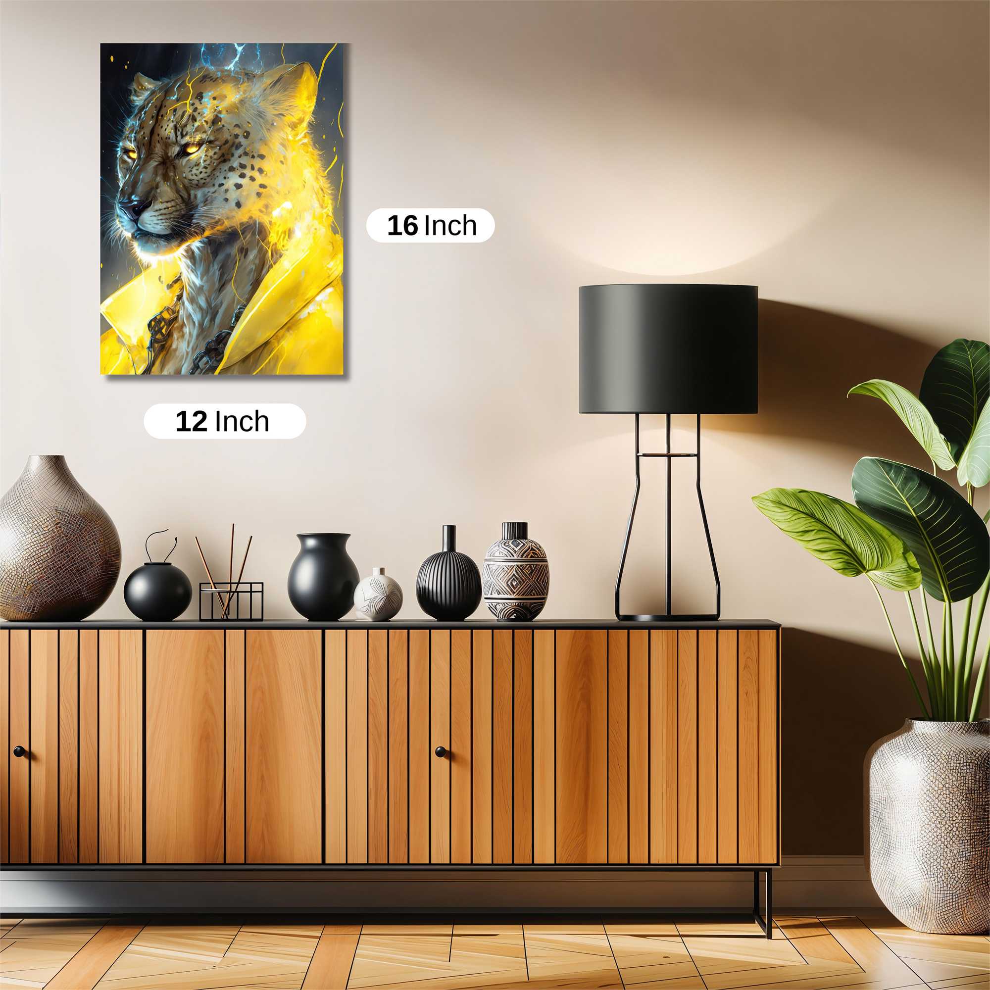 Lightning Feline Safe Wall Magnetic / M