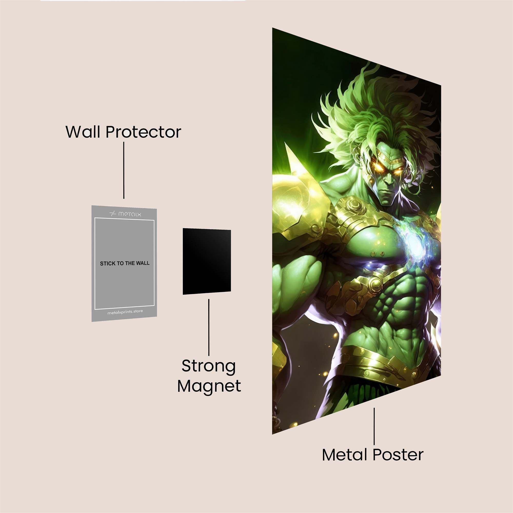 Herculean Radiance Safe Wall Magnetic / M