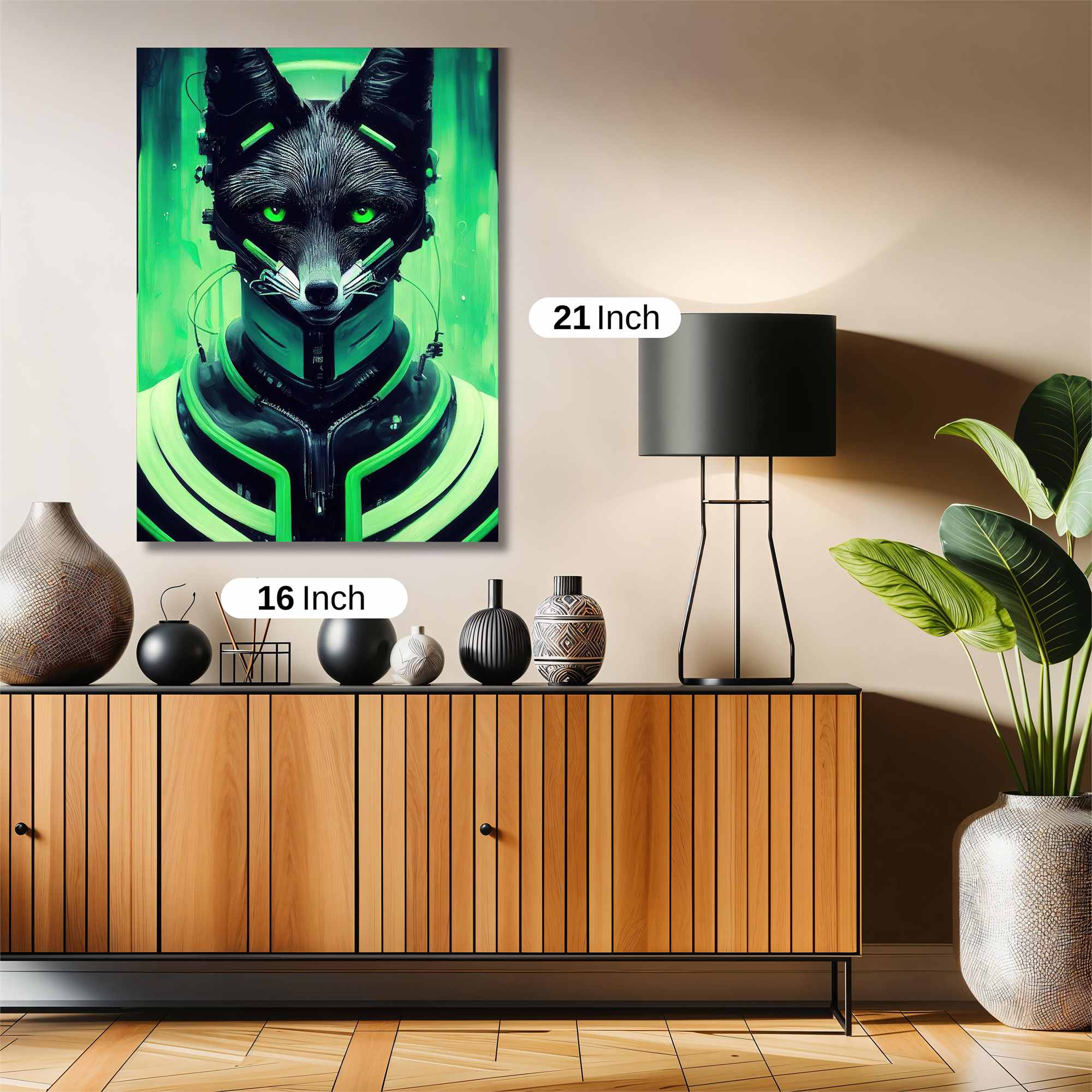 Cyber Fox Safe Wall Magnetic / M