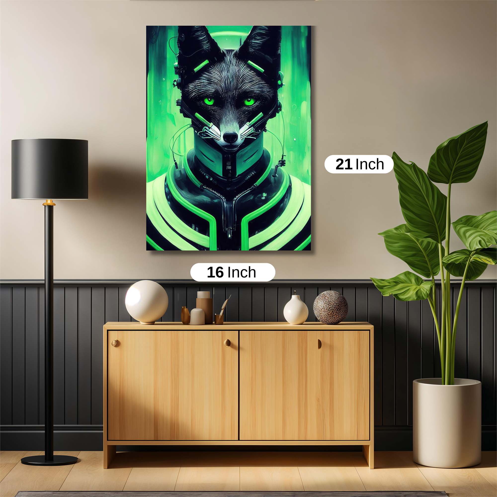 Cyber Fox Safe Wall Magnetic / M