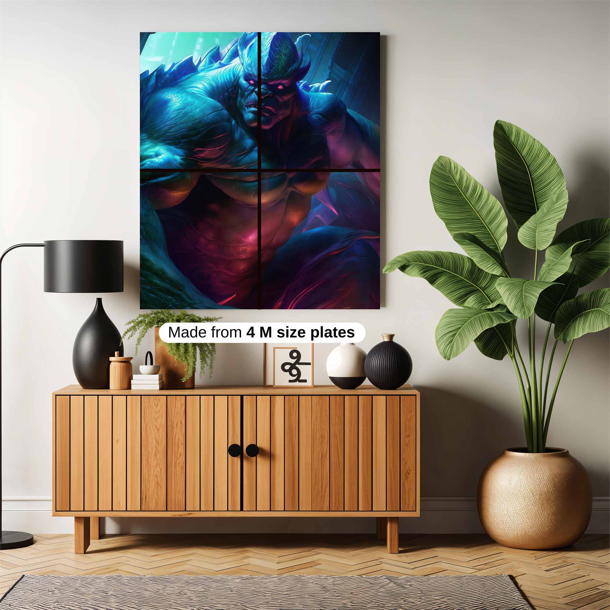 Demonic Shadow Safe Wall Magnetic / M