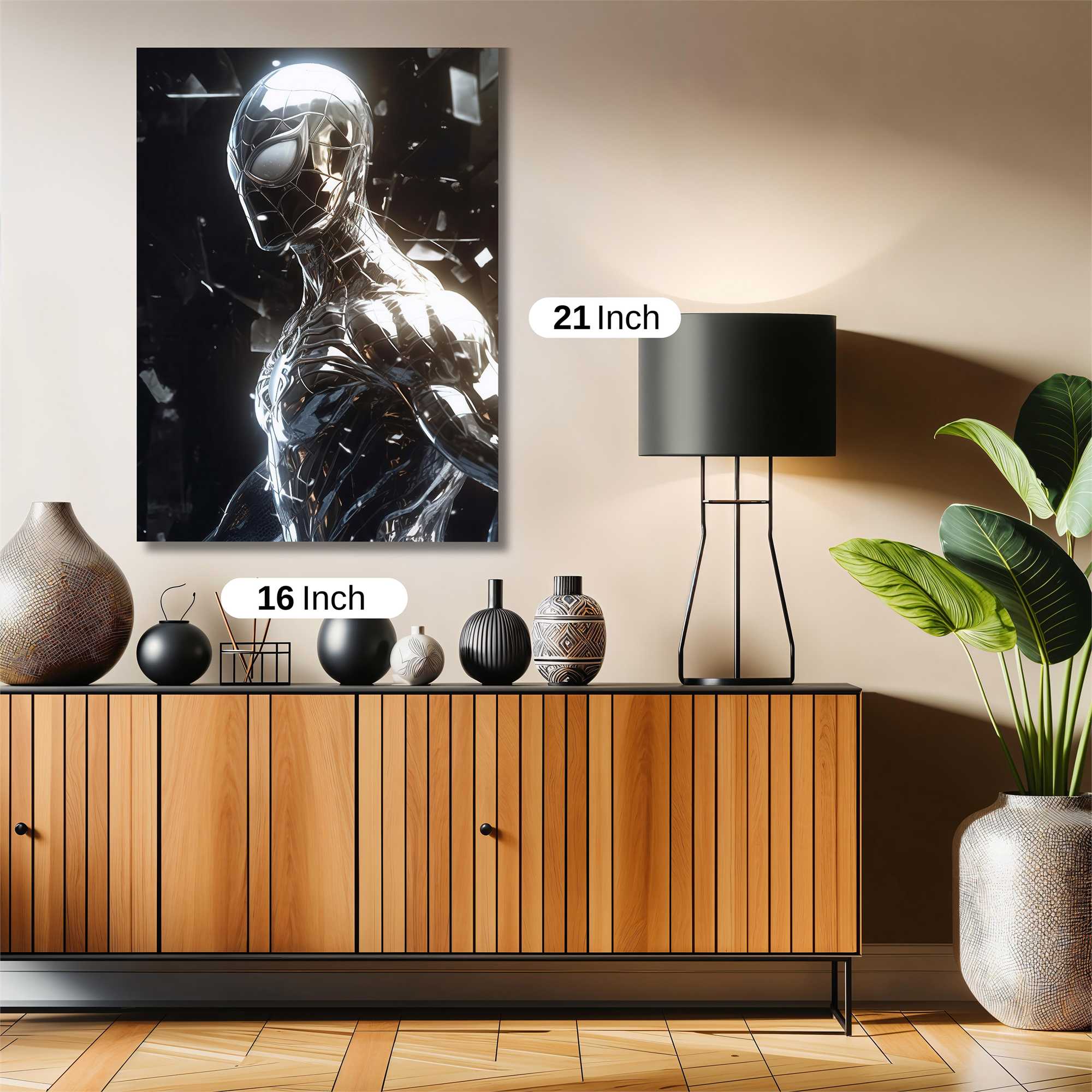 Spidey Gleam Safe Wall Magnetic / M