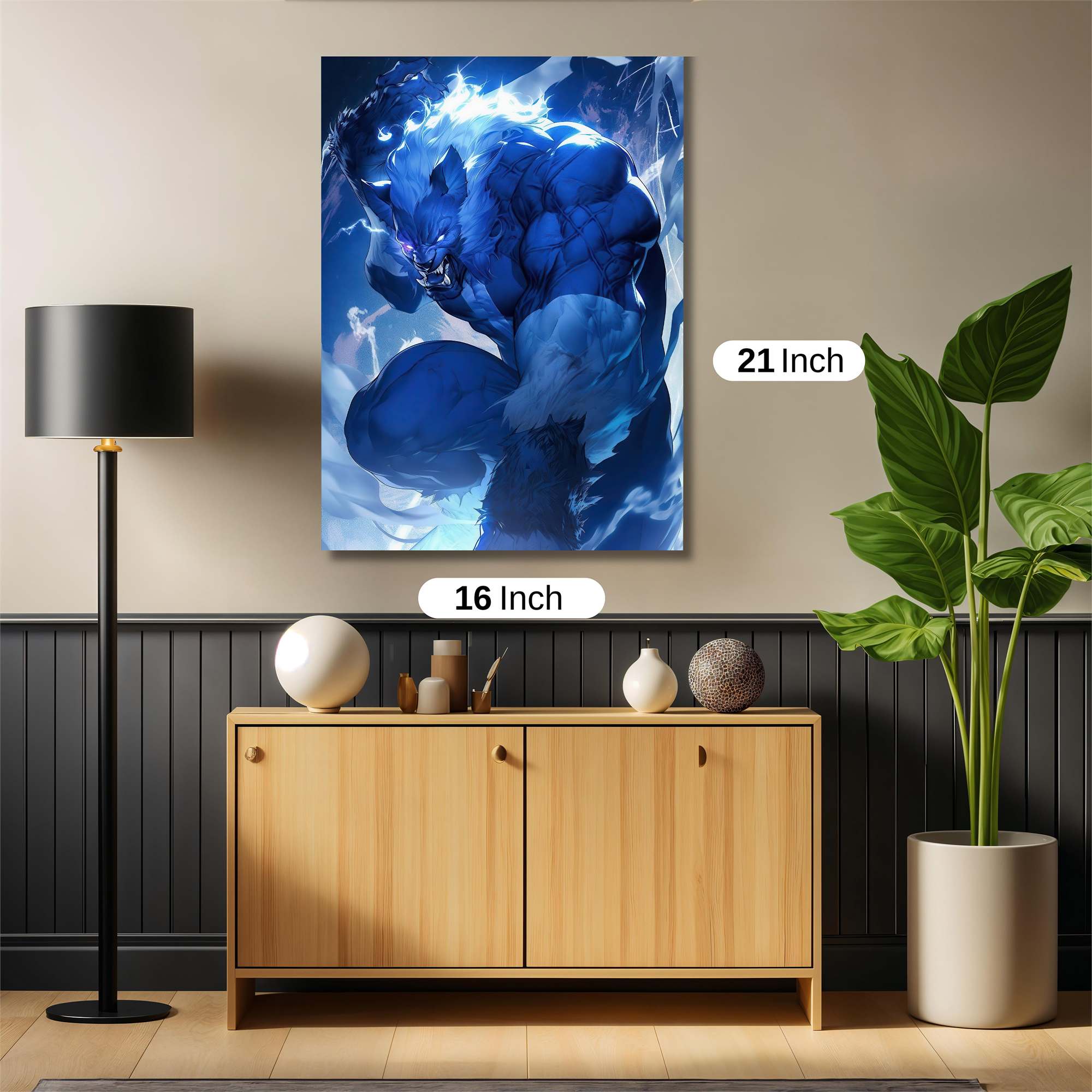 Lupine Fury Safe Wall Magnetic / M