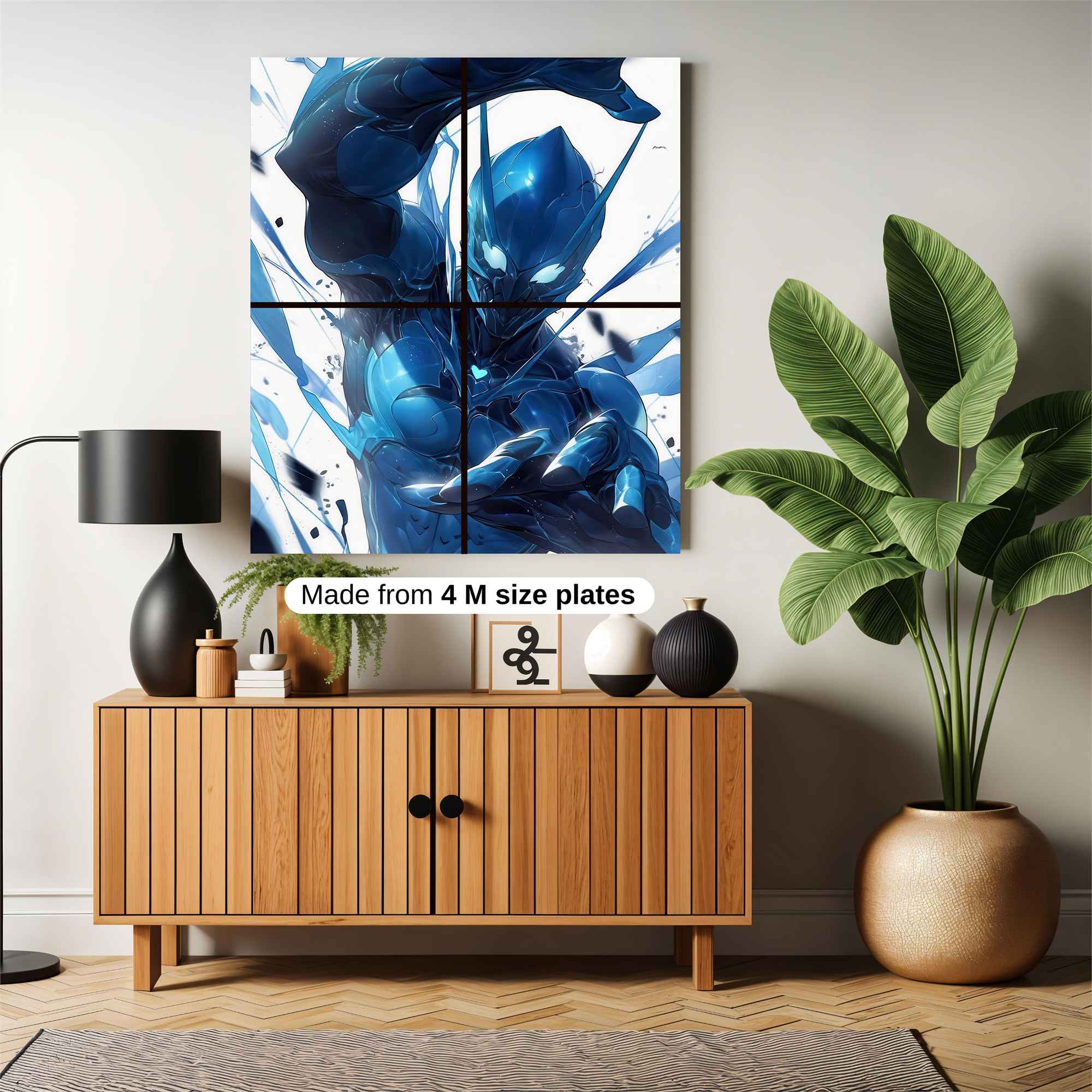 Blue Beetle Surge Safe Wall Magnetic / M