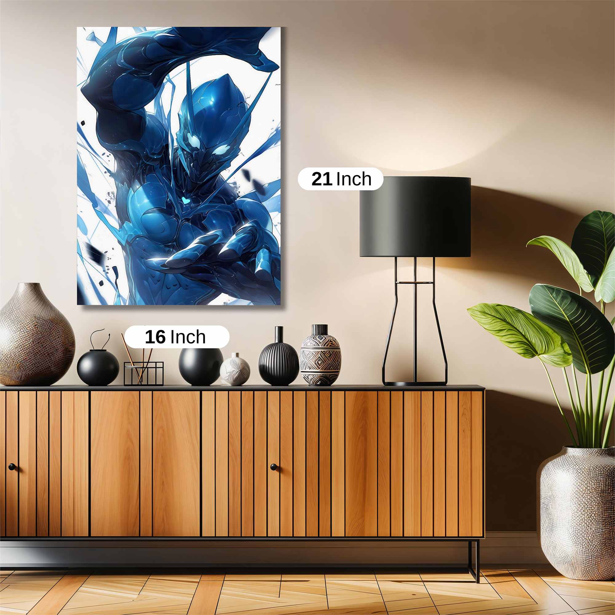 Blue Beetle Surge Safe Wall Magnetic / M